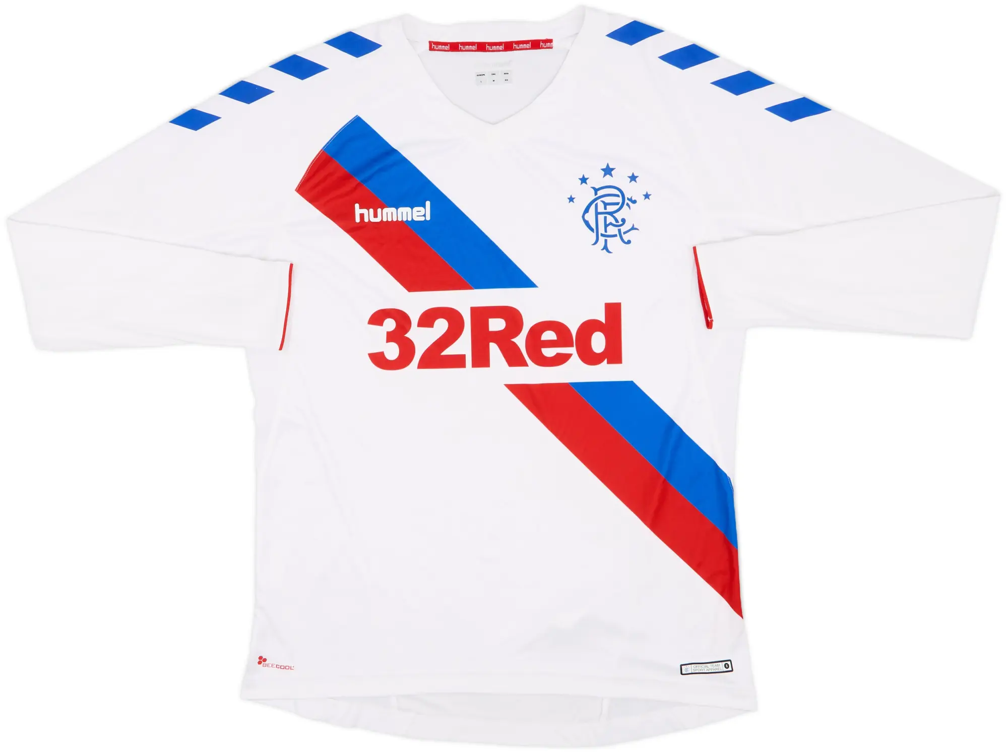 Hummel Rangers Mens LS Away Shirt 2018/19