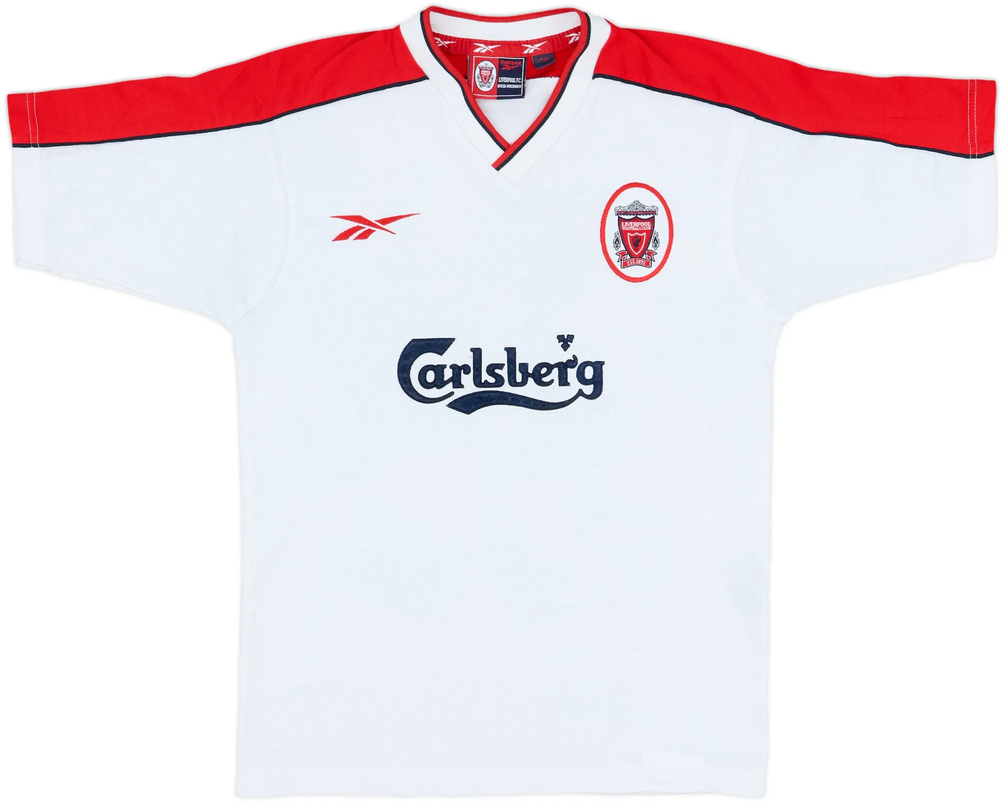 Reebok Liverpool Mens SS Away Shirt 1998/99