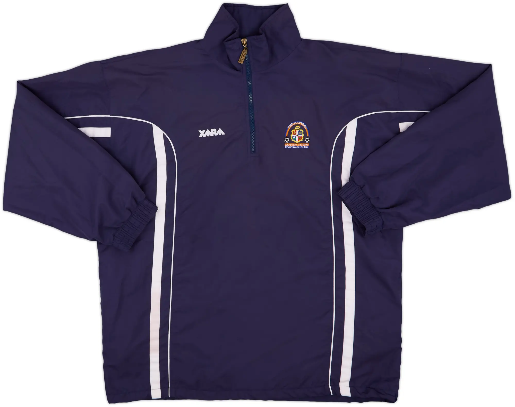 2003-04 Luton Xara 1/4 Zip Drill Top - 9/10 - (XL)