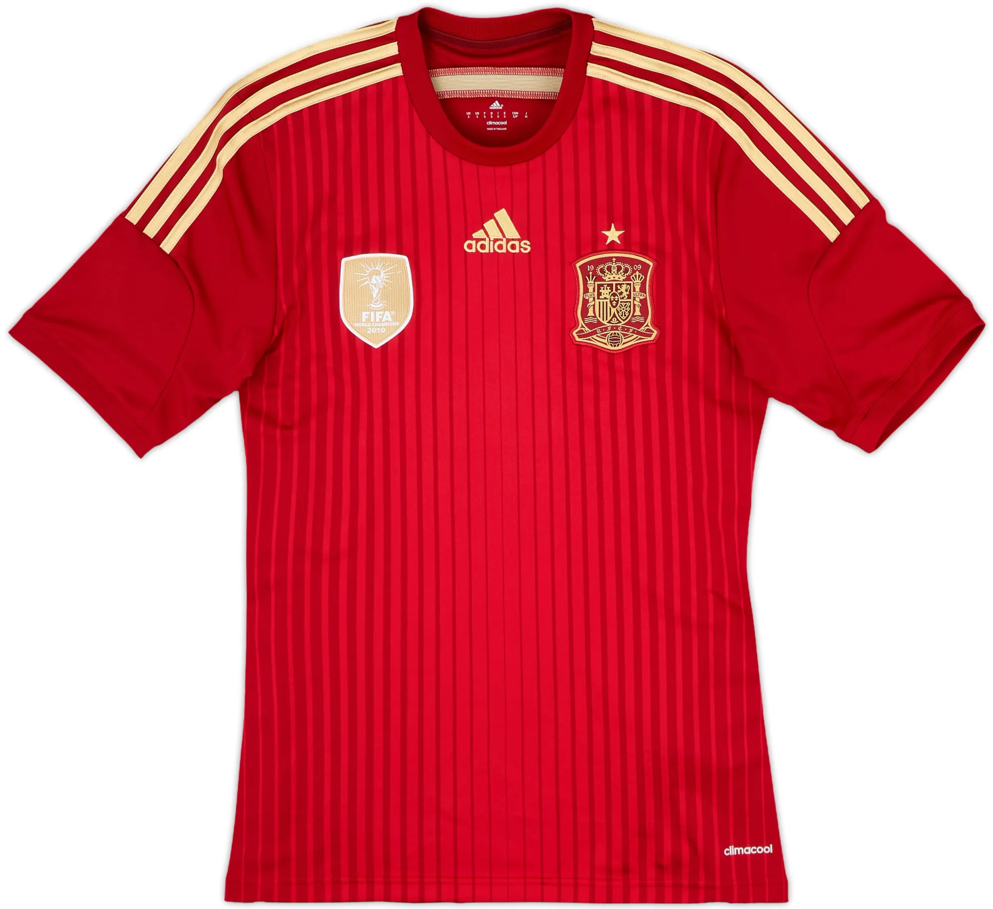 adidas Spain Mens SS Home Shirt 2013