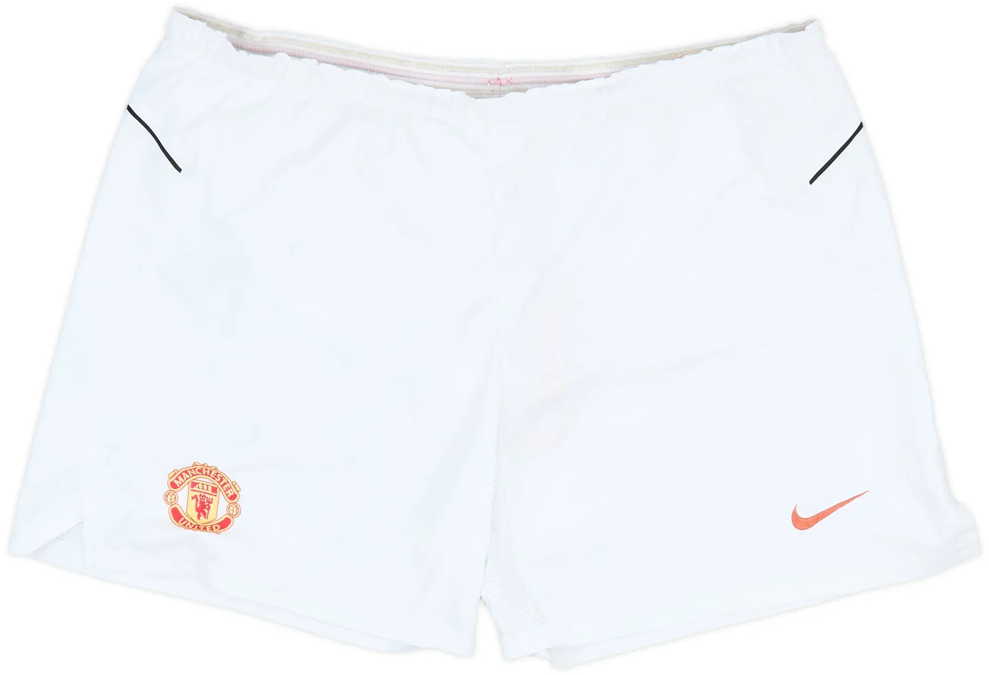 2004-06 Manchester United Home Shorts - 7/10 - (XXL)