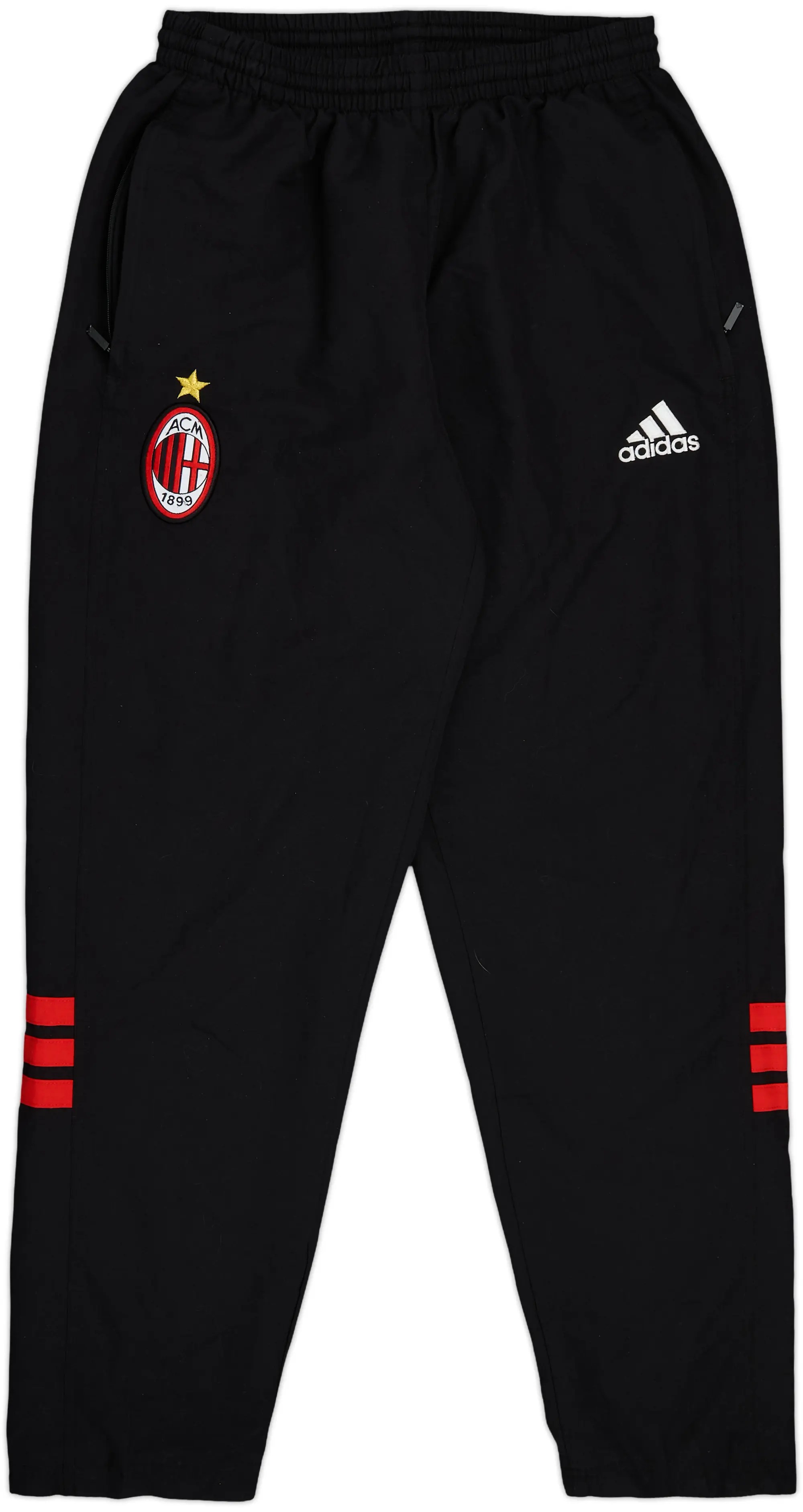 2000-01 AC Milan adidas Track Pants/Bottoms - 9/10 - (S)