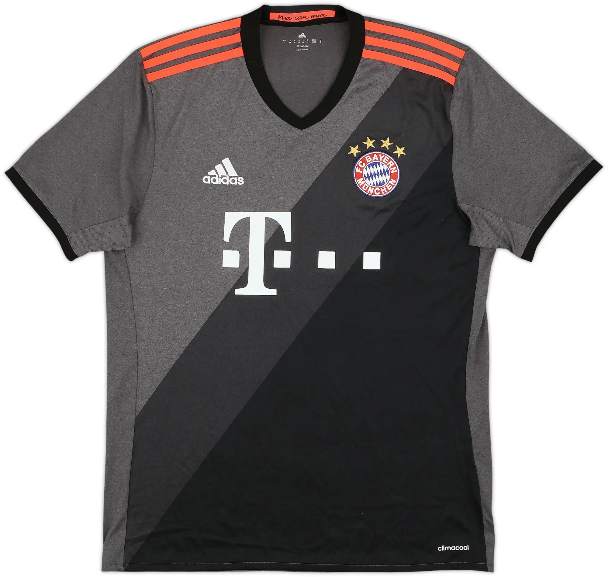 adidas Bayern Munich Mens SS Away Shirt 2016/17