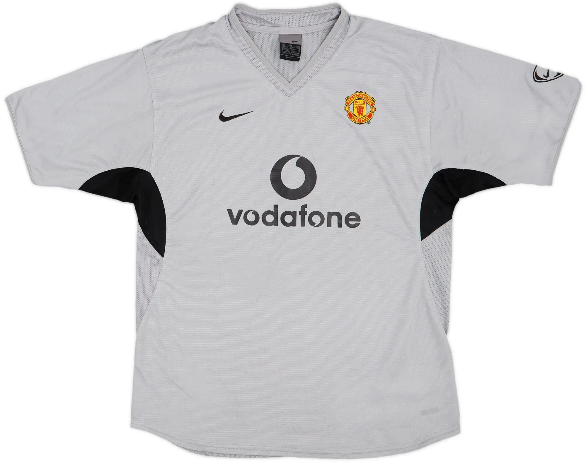 2003-04 Manchester United Nike Training Shirt - 7/10 - (XL.Boys)