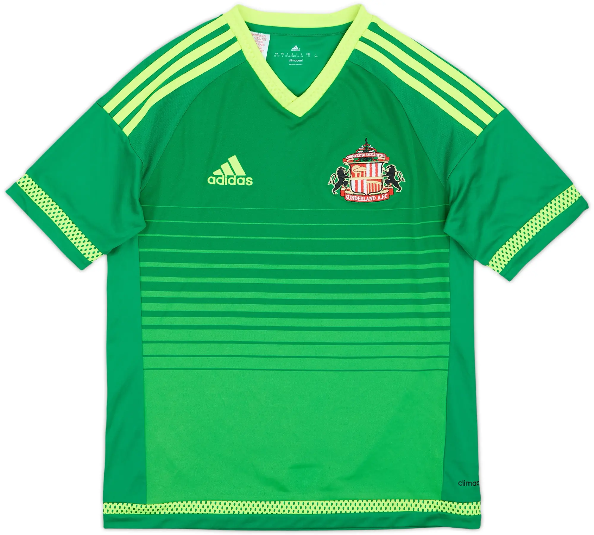adidas Sunderland Boys SS Away Shirt 2015/16
