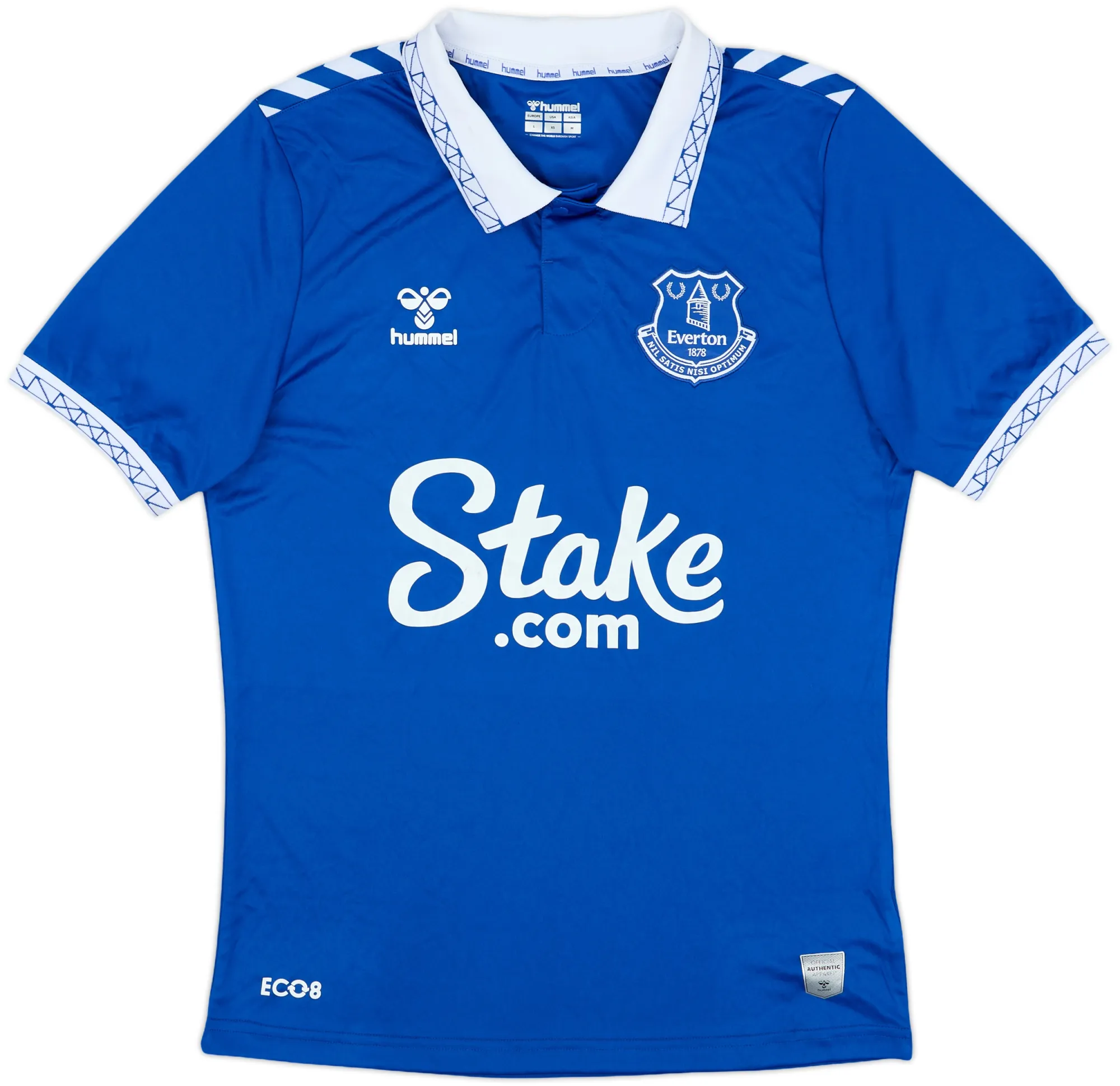 Hummel Everton Mens SS Home Shirt 2023/24