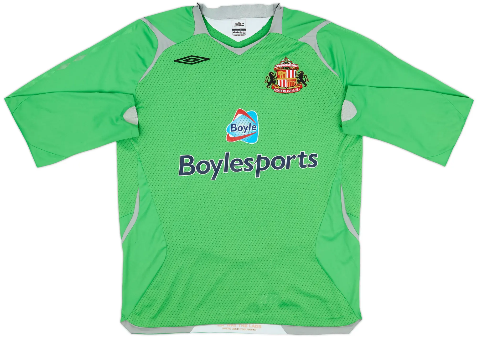 2008-09 Sunderland GK Shirt - 6/10 - (M)