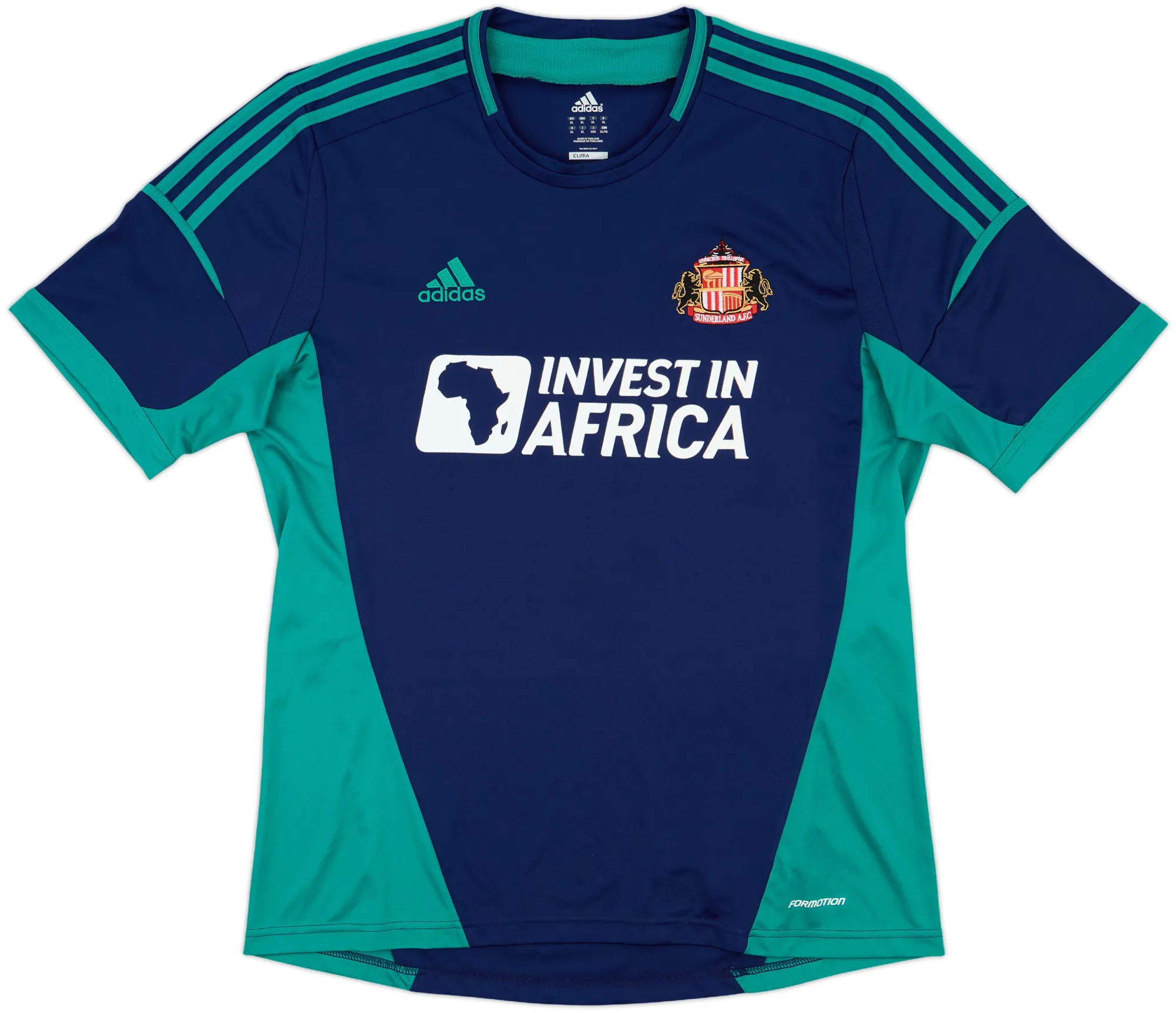 adidas Sunderland Mens SS Away Shirt 2012/13