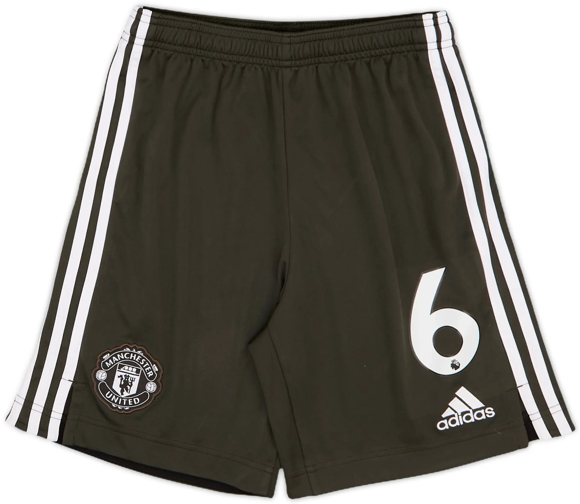 2020-21 Manchester United Away Shorts #6 (Pogba) - 9/10 - (L.Boys)