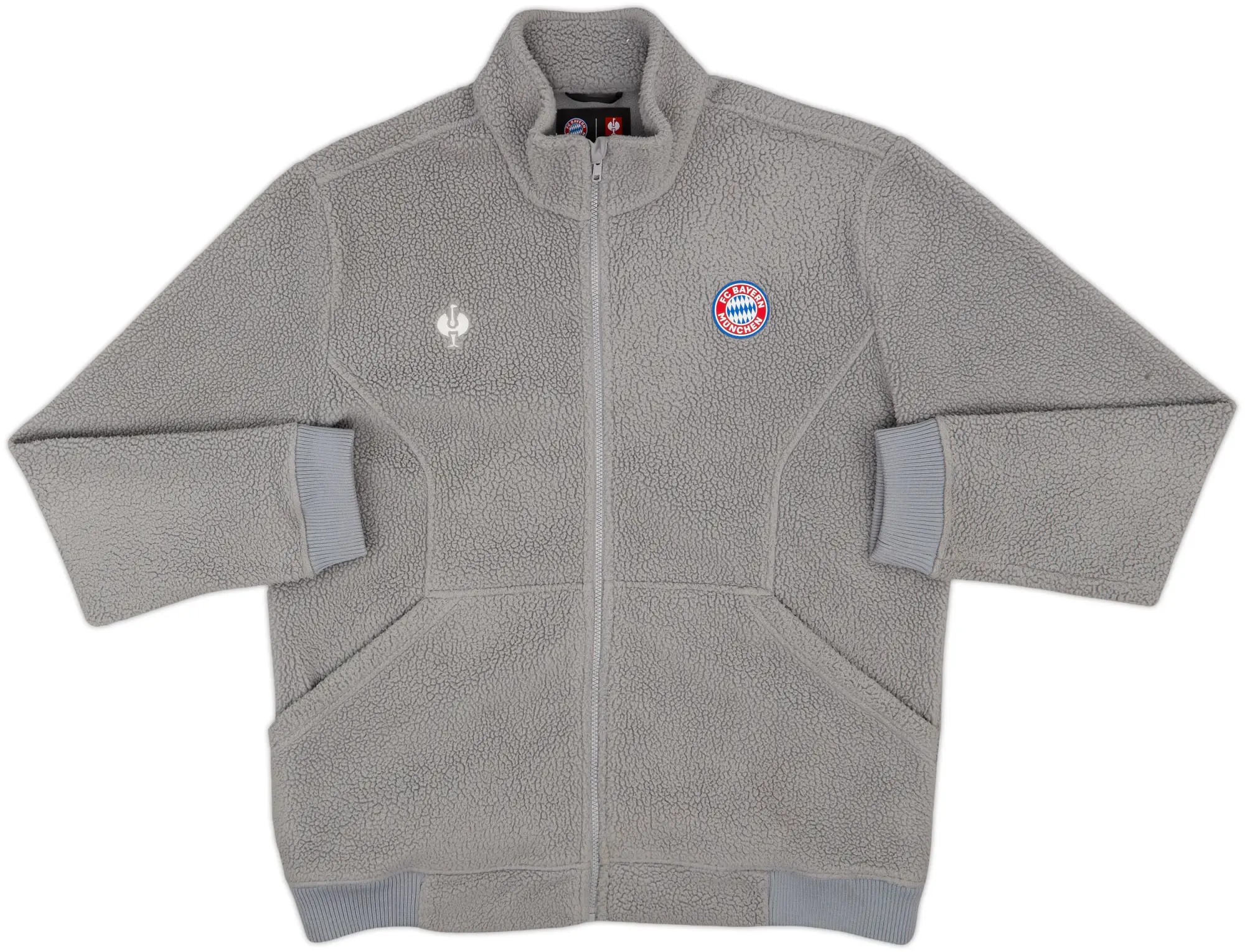 2021-22 Bayern Munich Strauss Fleece Jacket - 8/10 - (L)