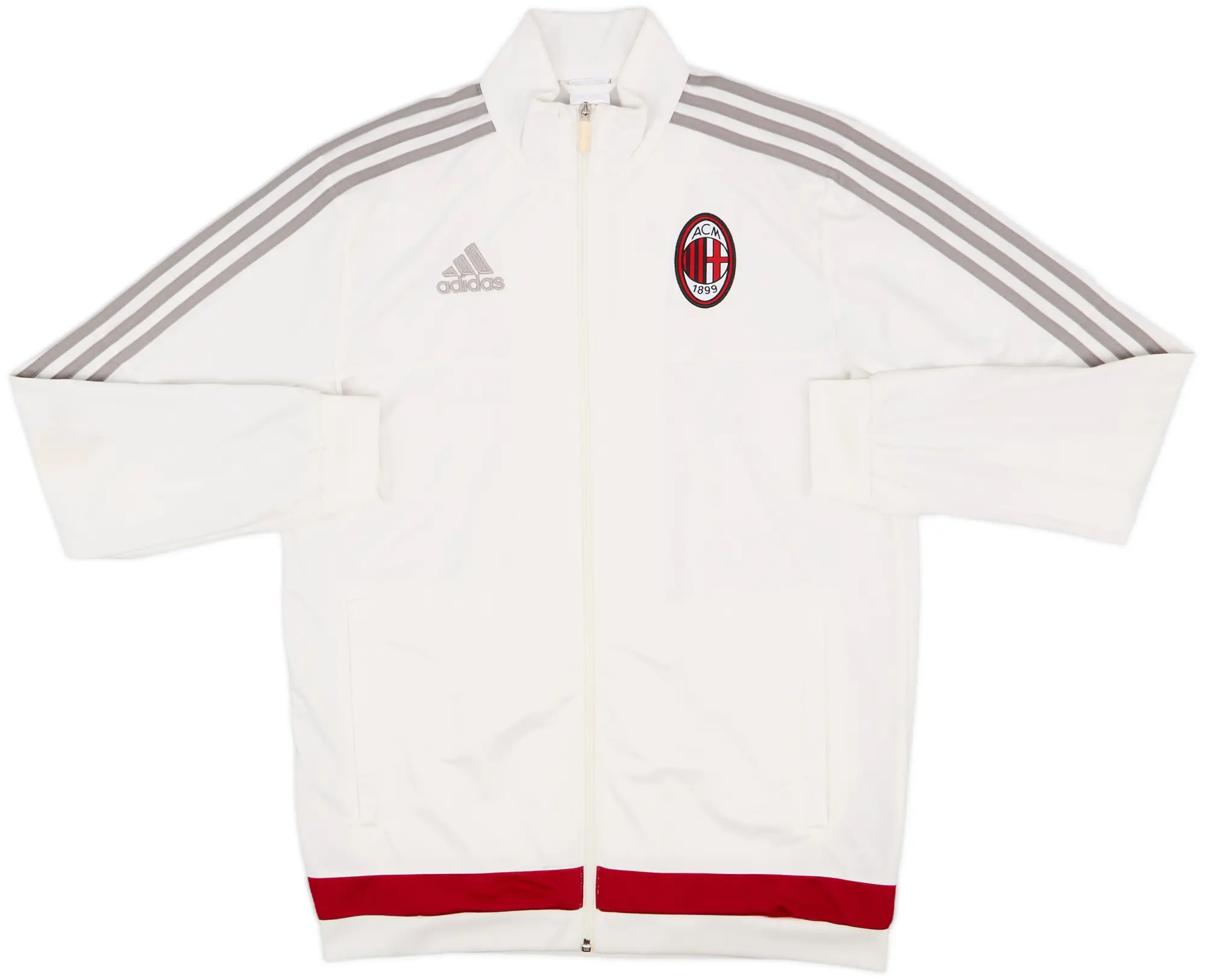 2015-16 AC Milan adidas Track Jacket - 7/10 - (M)