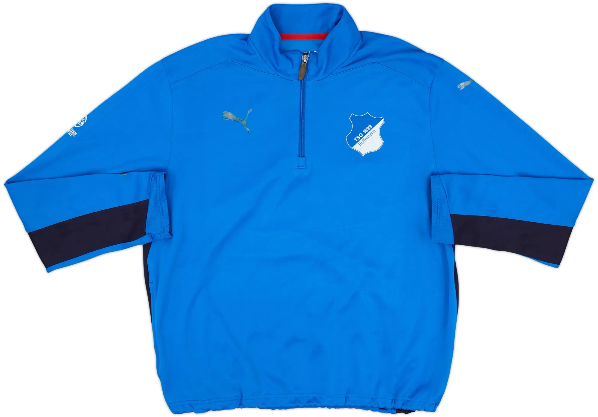 2008-09 Hoffenheim Puma 1/4 Zip Drill Top - 5/10 - (L)