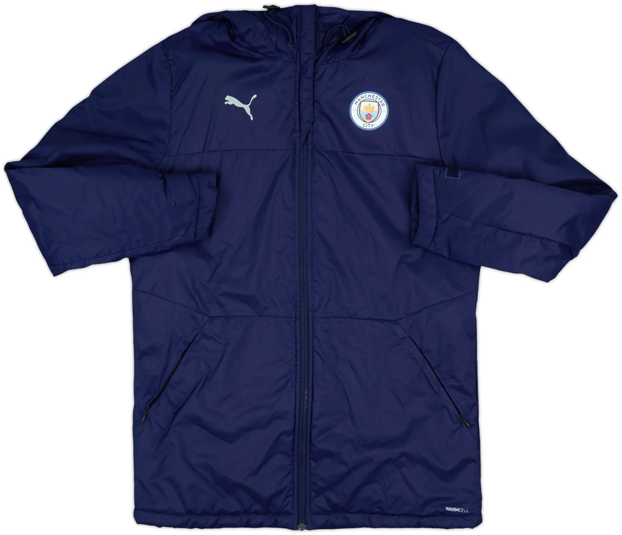 2021-22 Manchester City Puma Padded Bench Coat - 8/10 - (M)