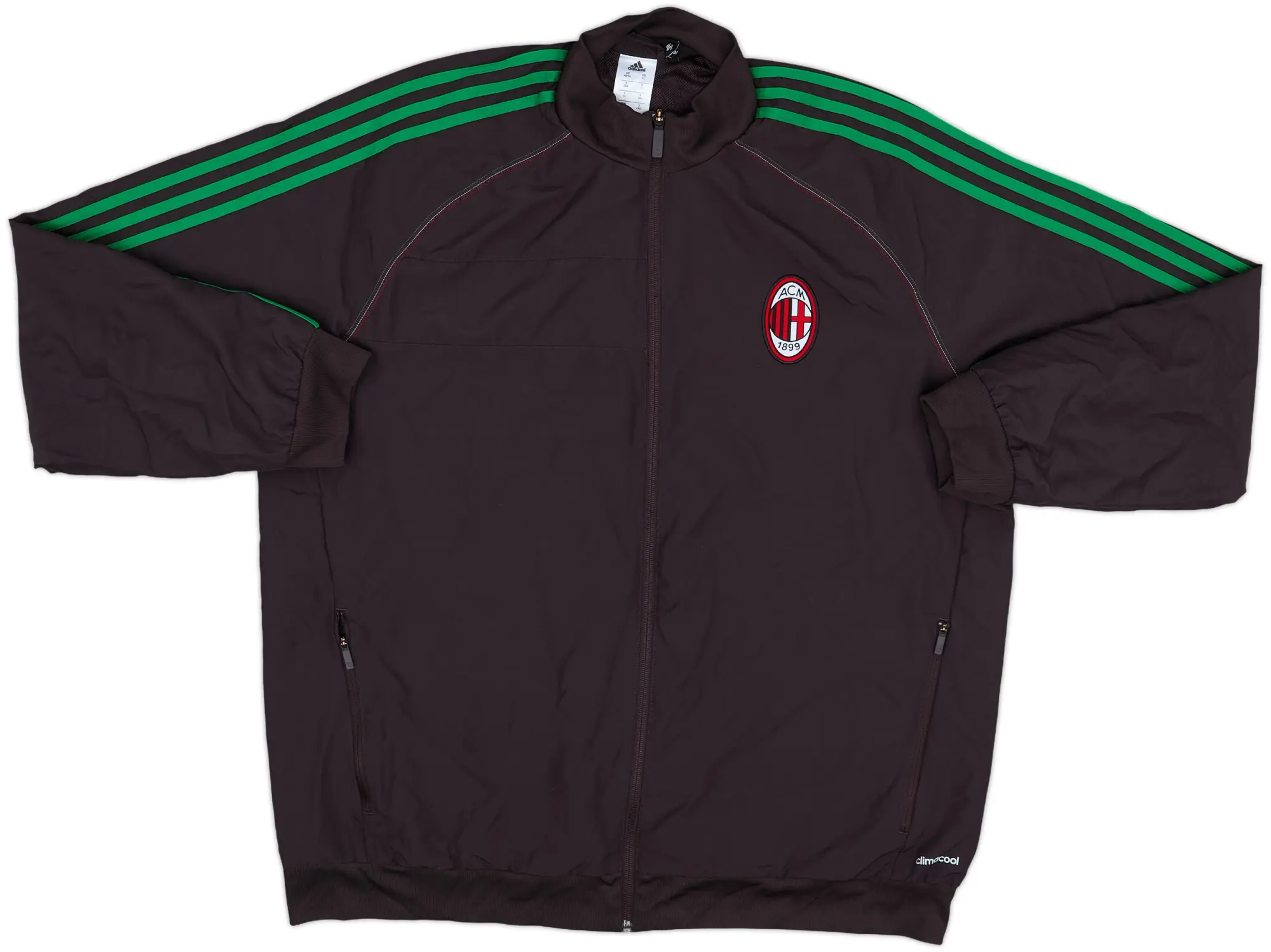 2013-14 AC Milan adidas Track Jacket - 10/10 - (XXL)