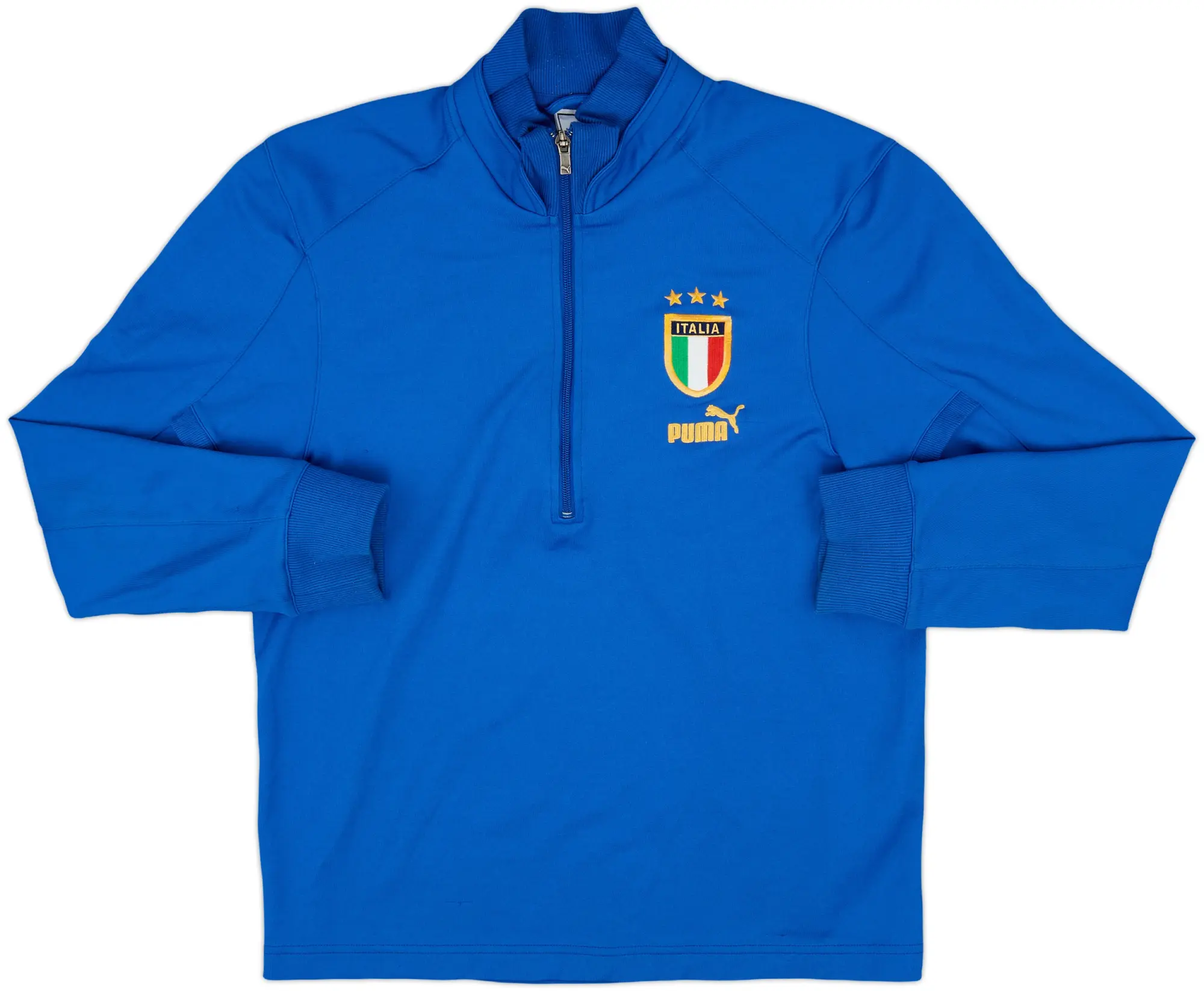 2004-05 Italy Puma 1/4 Zip Drill Top - 8/10 - (L)