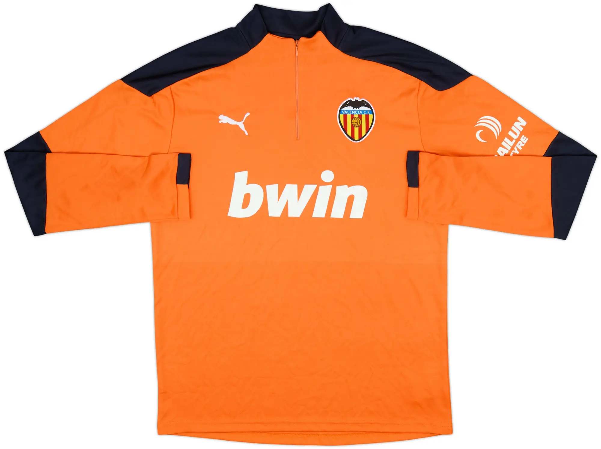 2020-21 Valencia Puma 1/4 Zip Drill Top - 8/10 - (XL)