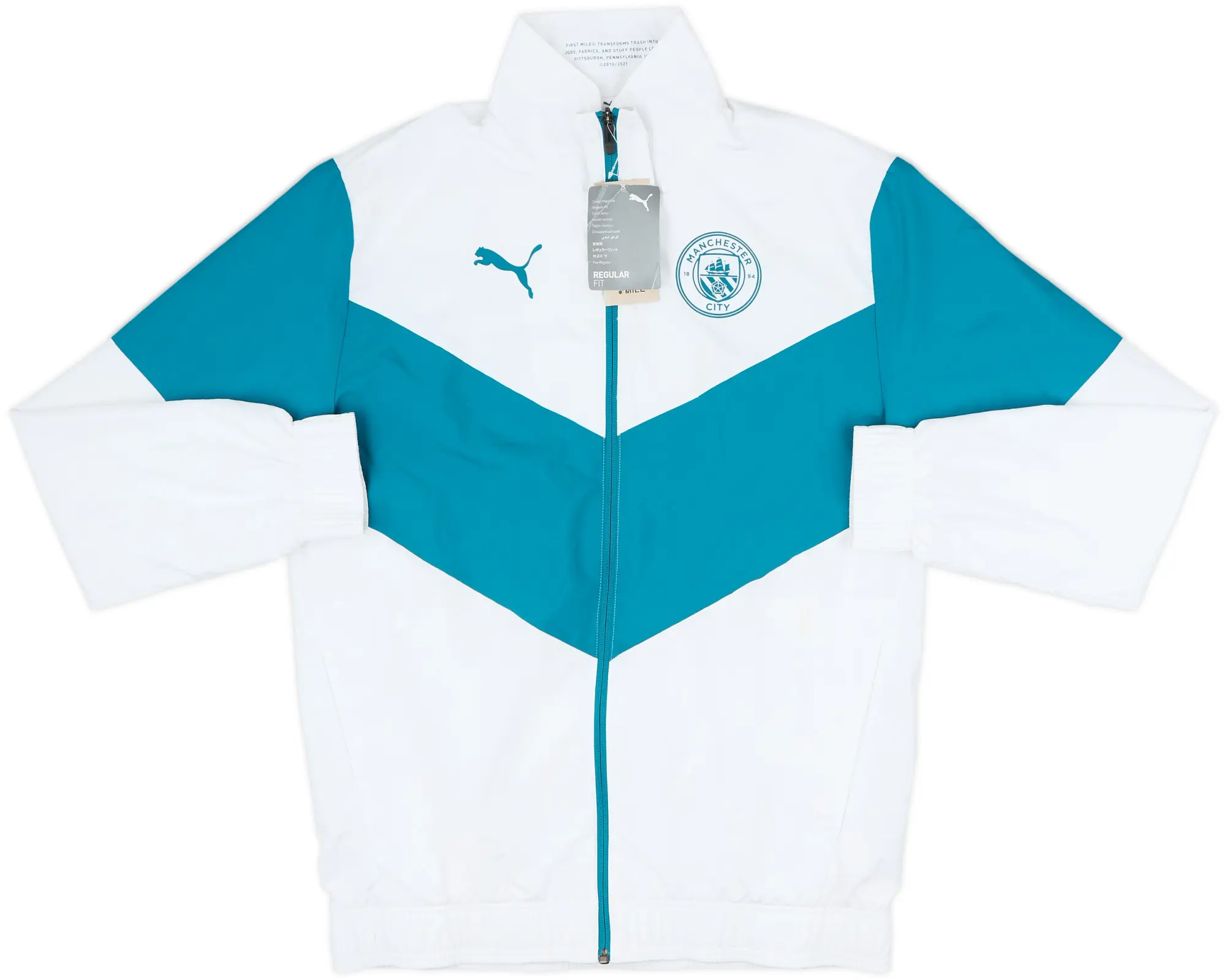 2021-22 Manchester City Puma Pre-Match Jacket (S)