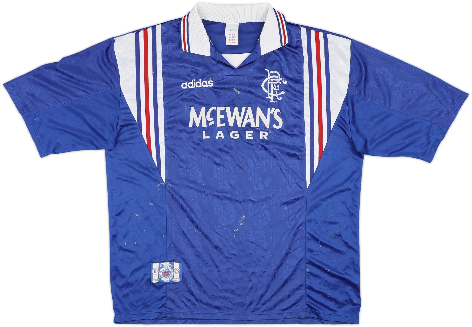 1996-97 Rangers Home Shirt - 5/10 - (XXL)