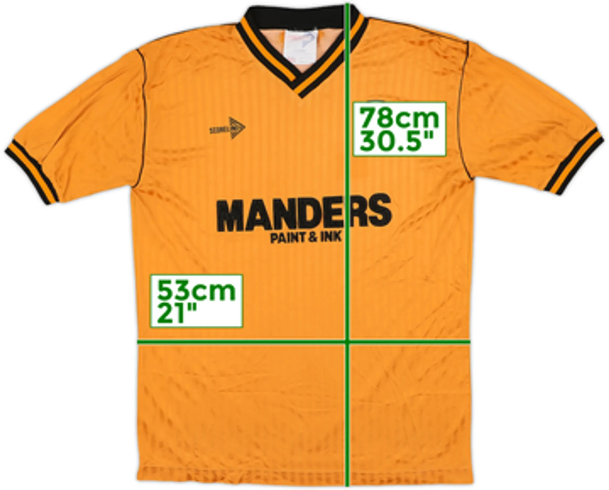 Home Wolverhampton Wanderers Mens SS Home Shirt 1989/90