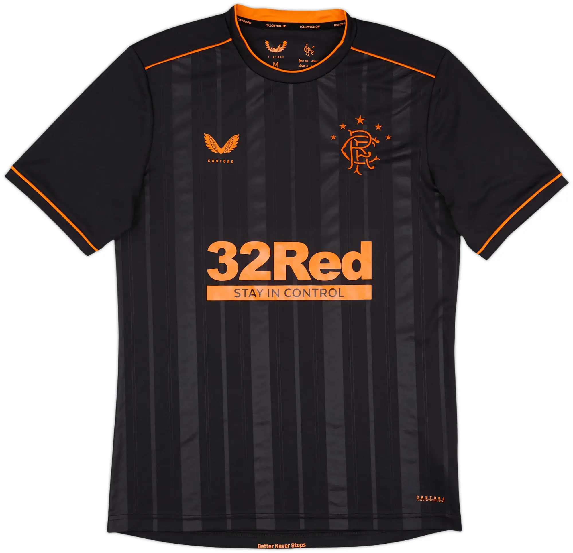 2020-21 Rangers Third Shirt - 8/10 - (M)