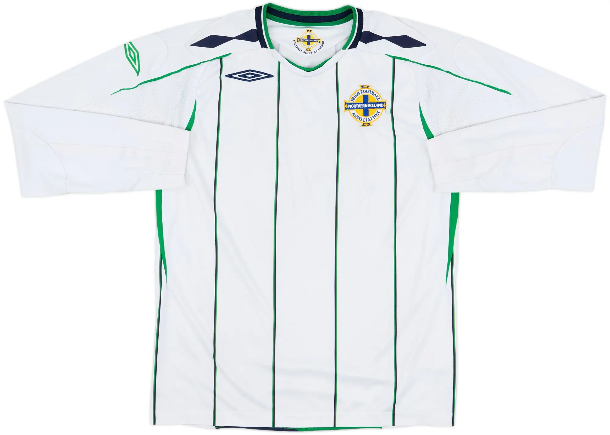 2008-09 Northern Ireland Away L/S Shirt - 5/10 - (M)