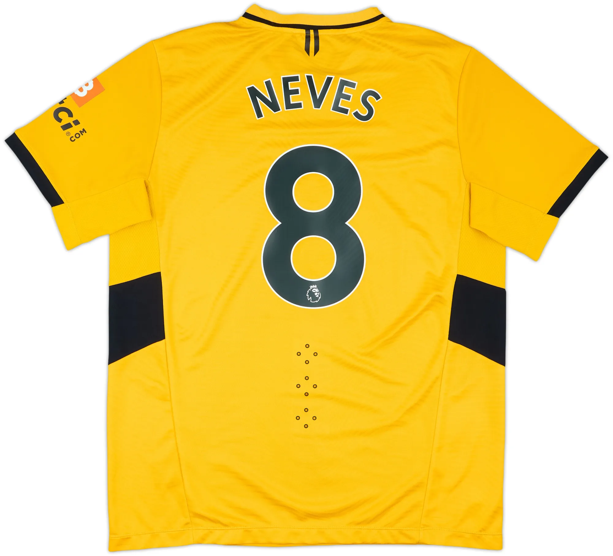 Castore Wolverhampton Wanderers Mens SS Player Issue Home Shirt 2021/22