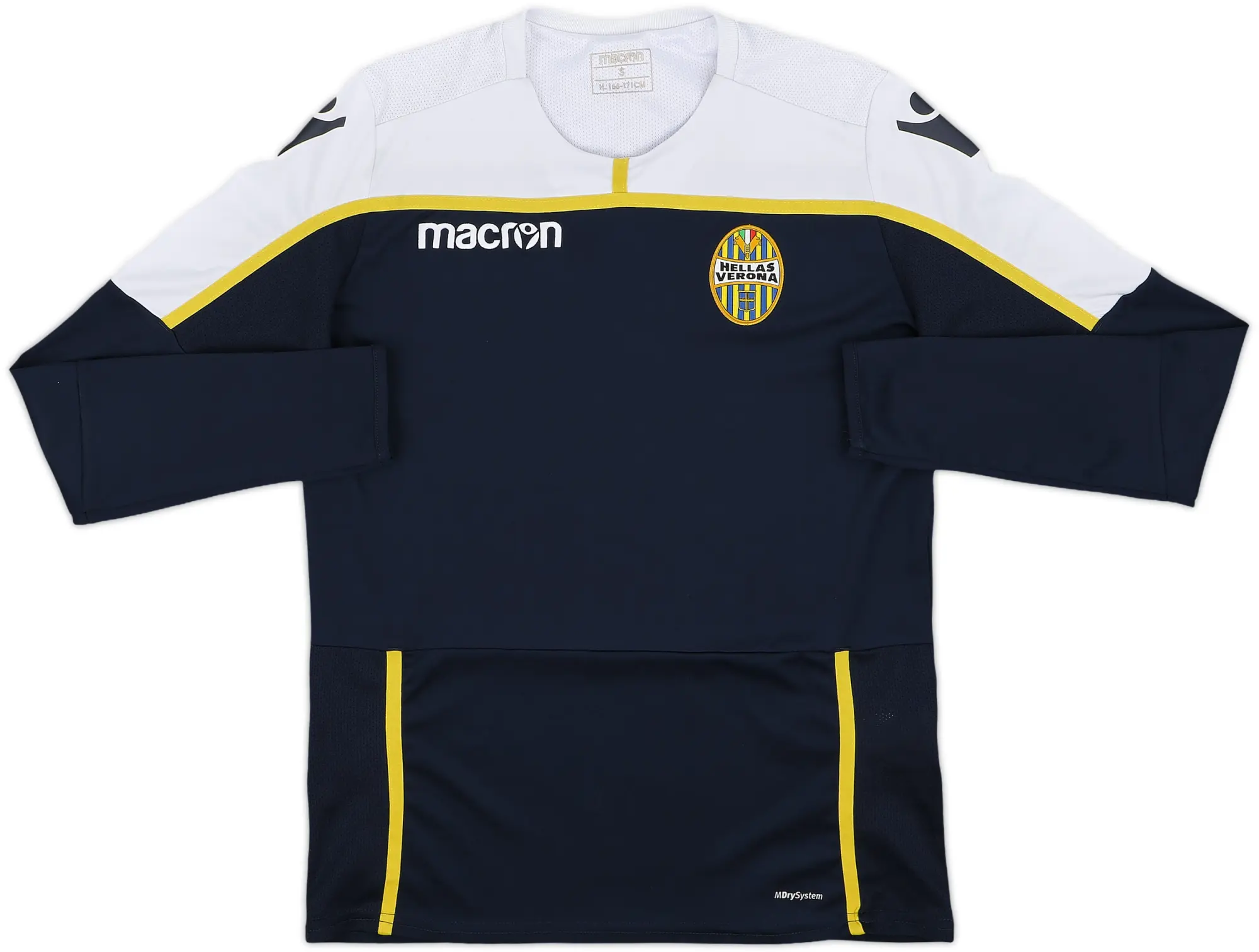 2018-19 Hellas Verona Macron Training L/S Shirt - 7/10 - (S)
