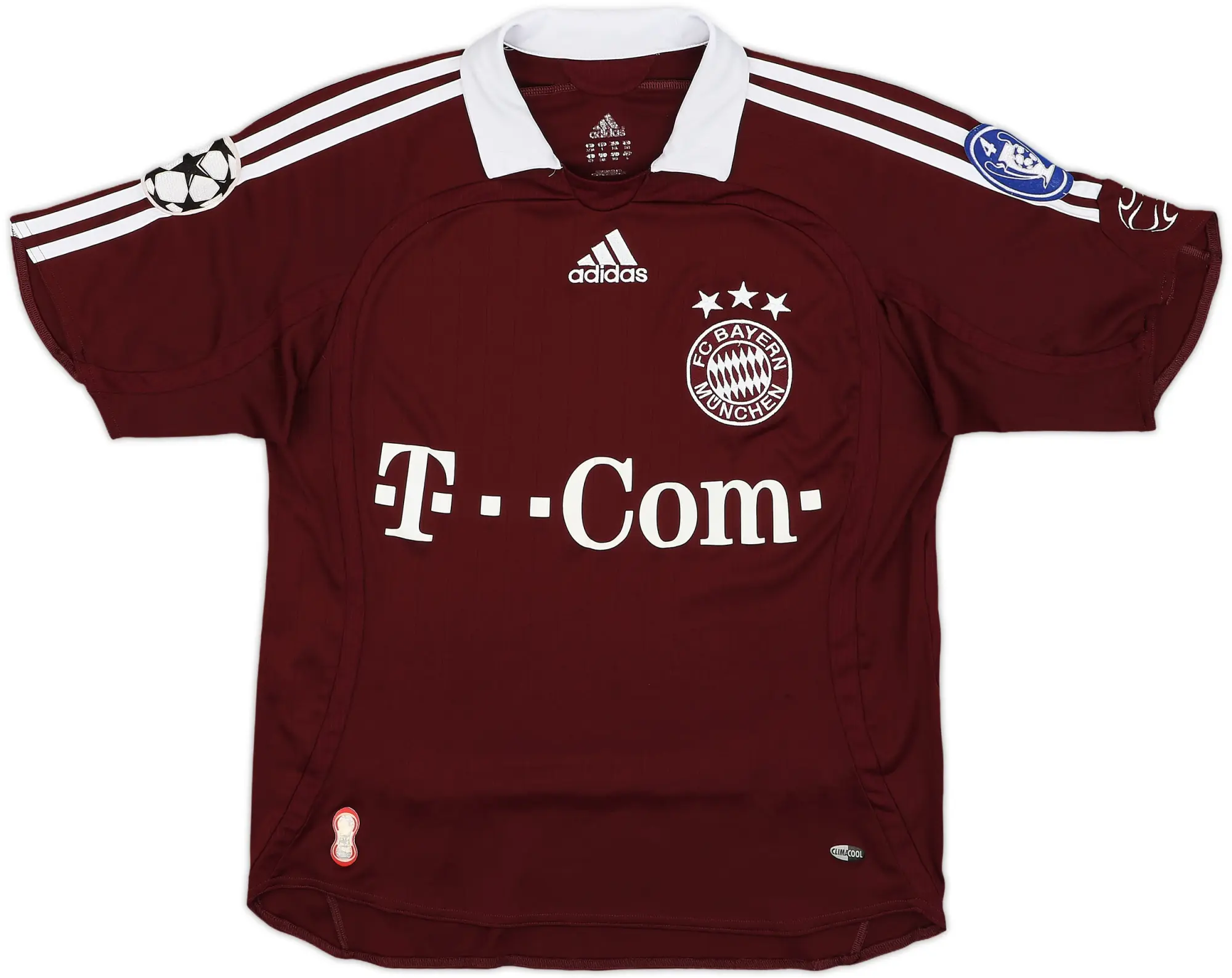 adidas Bayern Munich Boys SS Home Shirt 2006/07