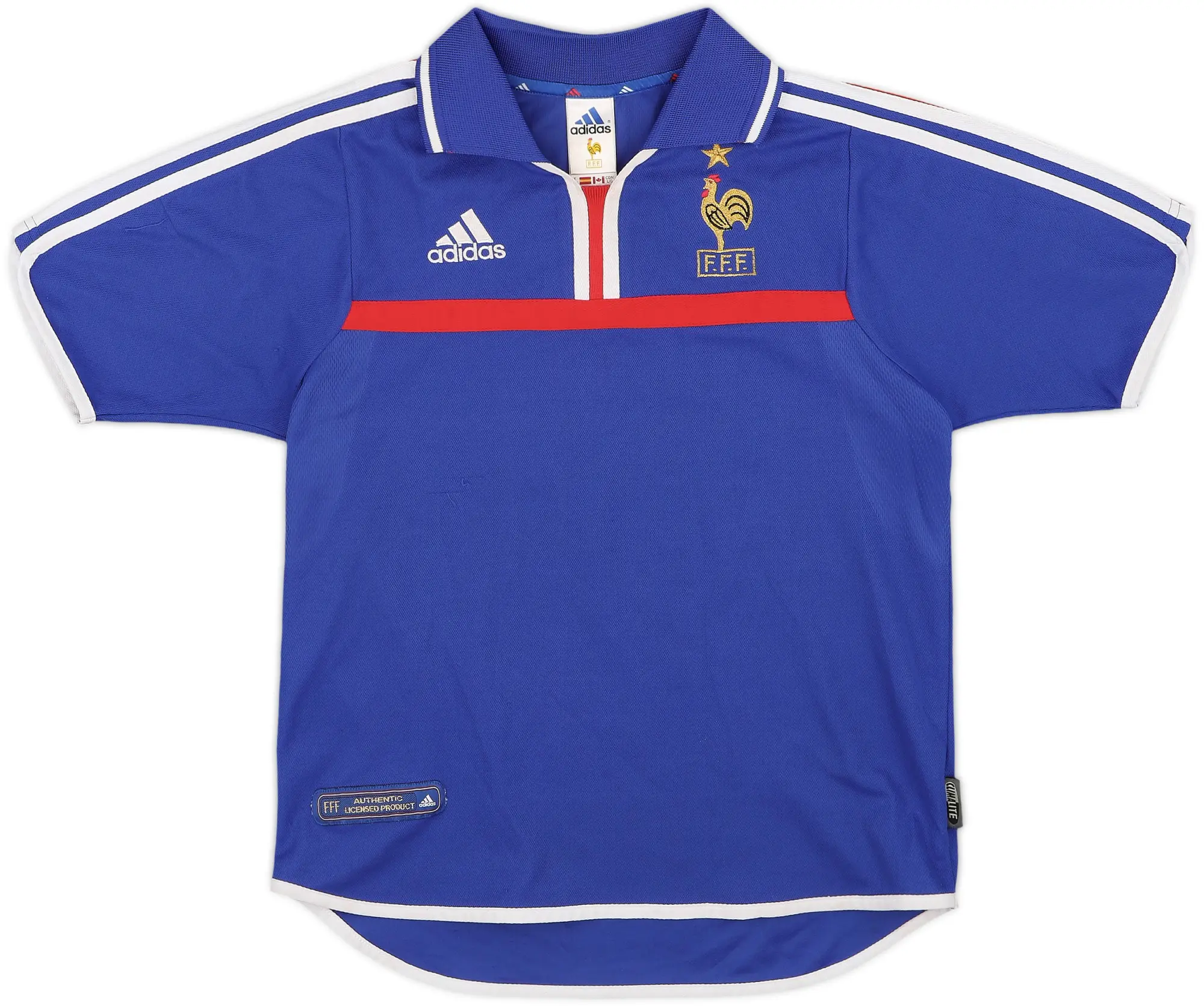 2000-02 France Home Shirt - 8/10 - (Y)