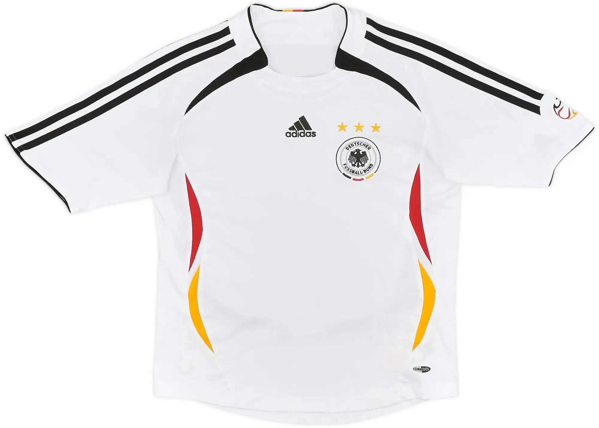adidas Germany Boys SS Home Shirt 2005