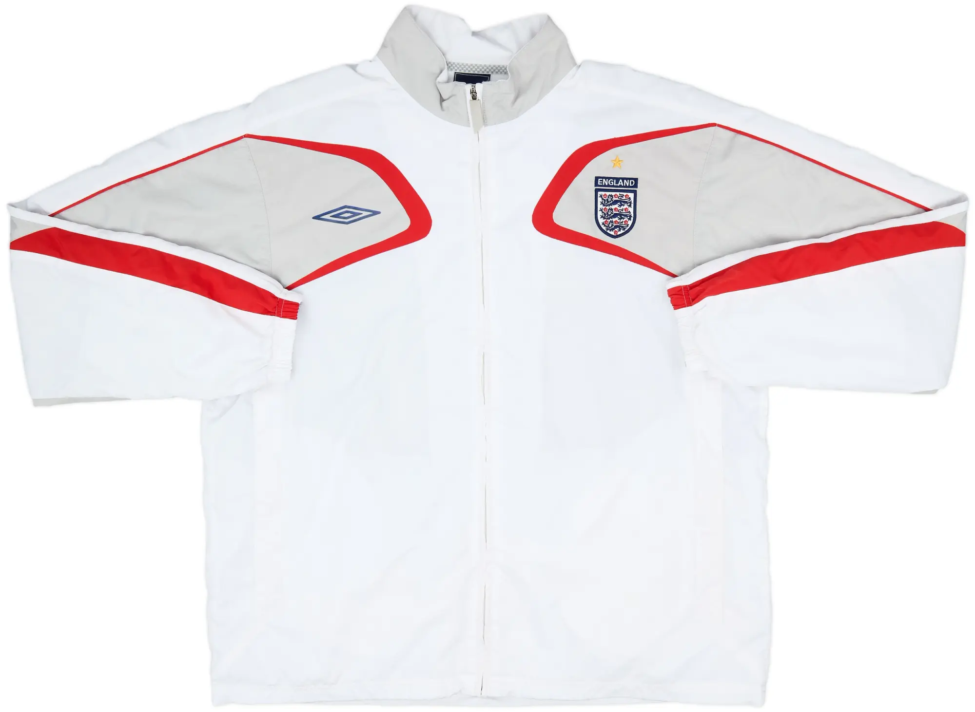 2006-08 England Umbro Track Jacket - 8/10 - (XL)