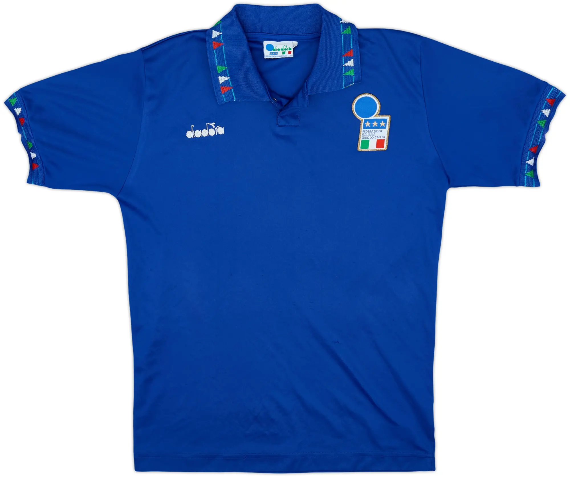 1992-93 Italy Home Shirt - 8/10 - (L.Boys)