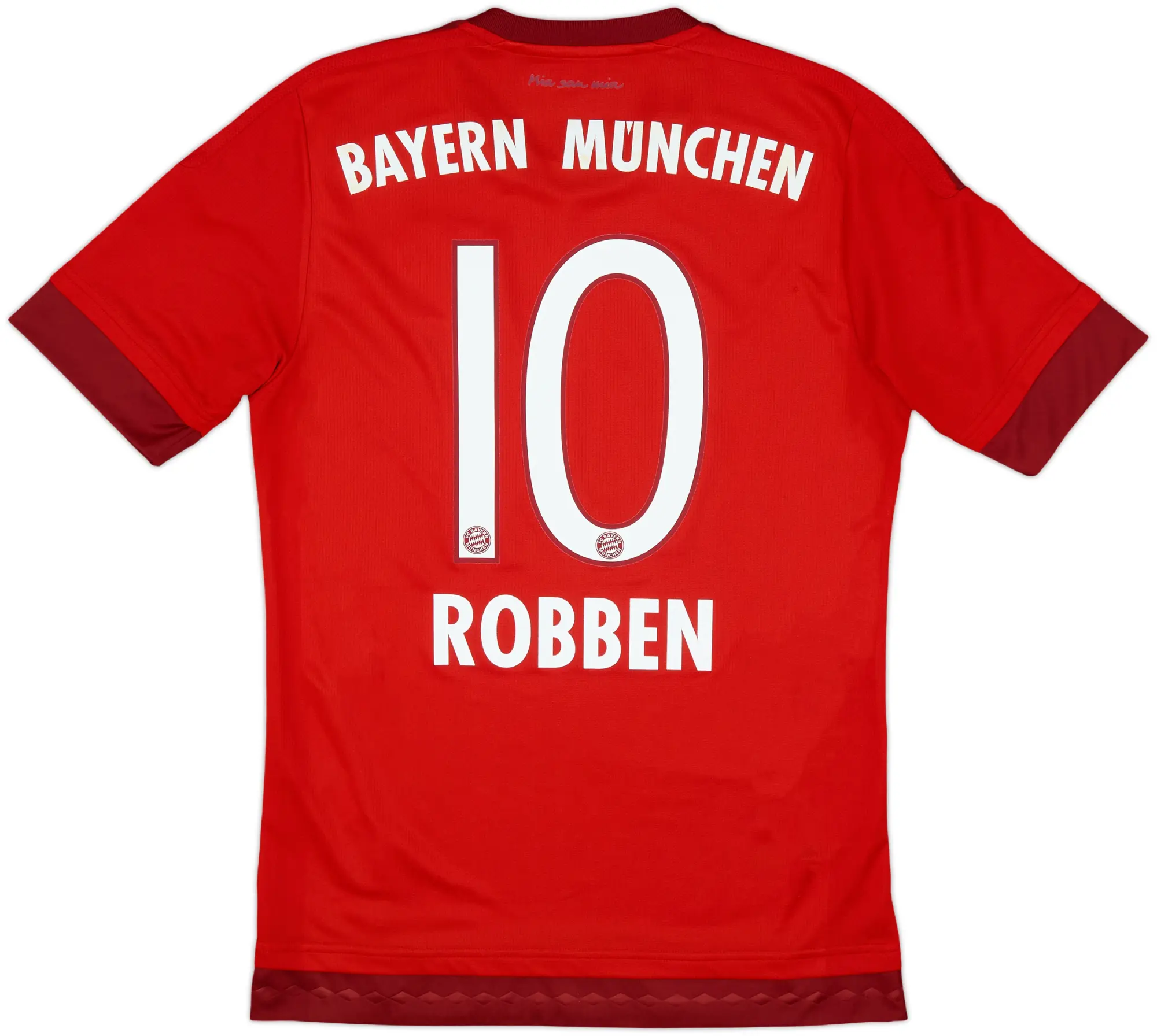 adidas Bayern Munich Mens SS Home Shirt 2015/16