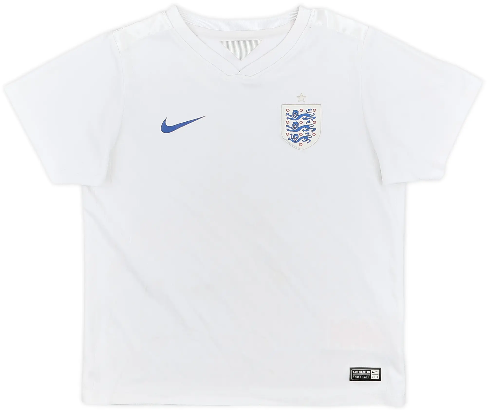 2014-15 England Home Shirt - 6/10 - (6-7 Years)