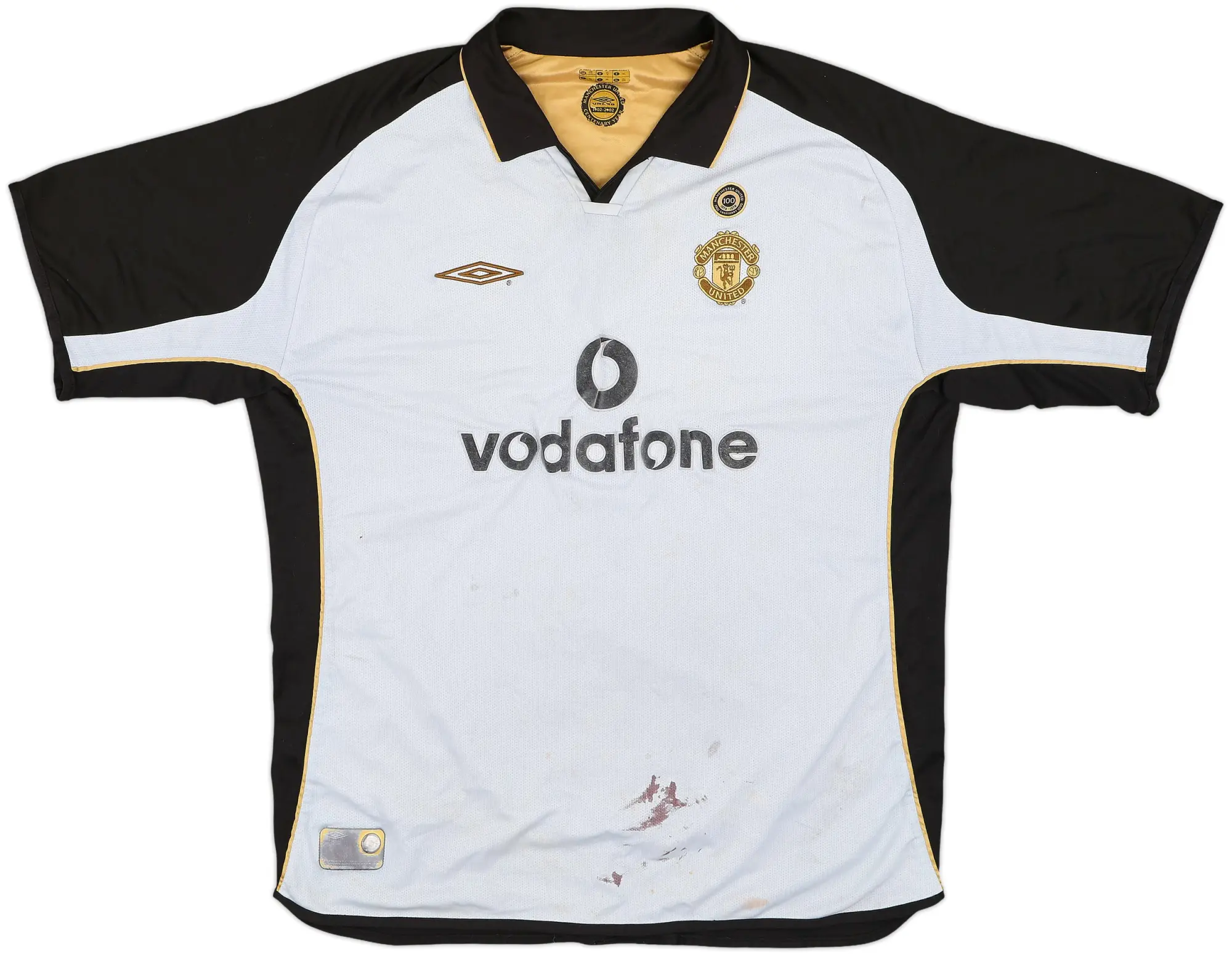 2001-02 Manchester United Centenary Away/Third Shirt - 5/10 - (XXL)