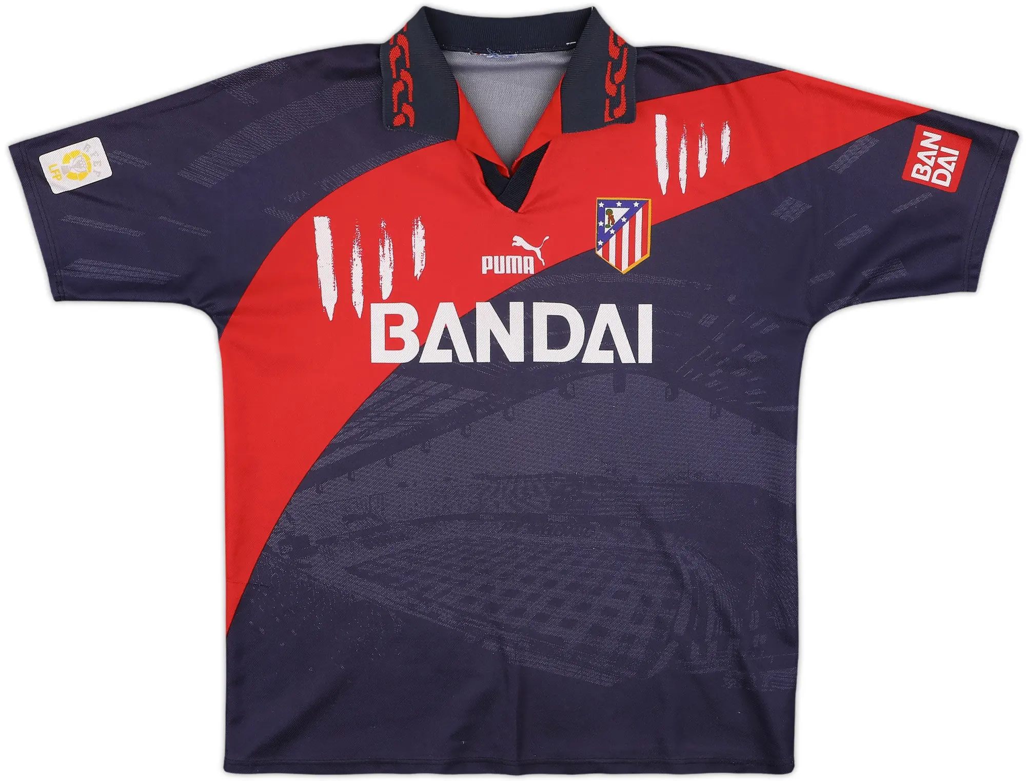 1996-97 Atletico Madrid Away Shirt - 8/10 - (L.Boys)