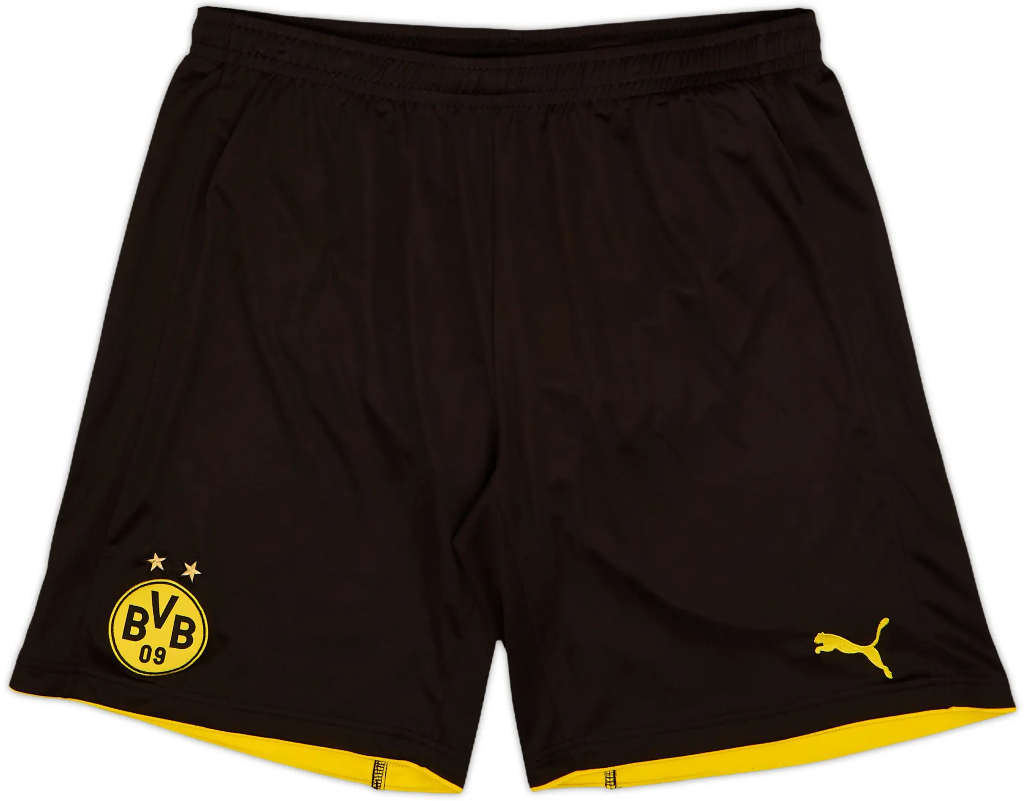 2016-17 Borussia Dortmund Home Shorts - 10/10 - (XL)