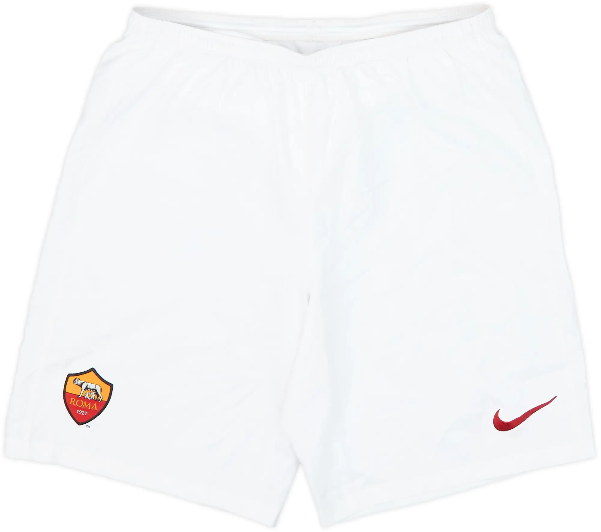 2014-15 Roma Player Issue Home Shorts - 9/10 - (L)