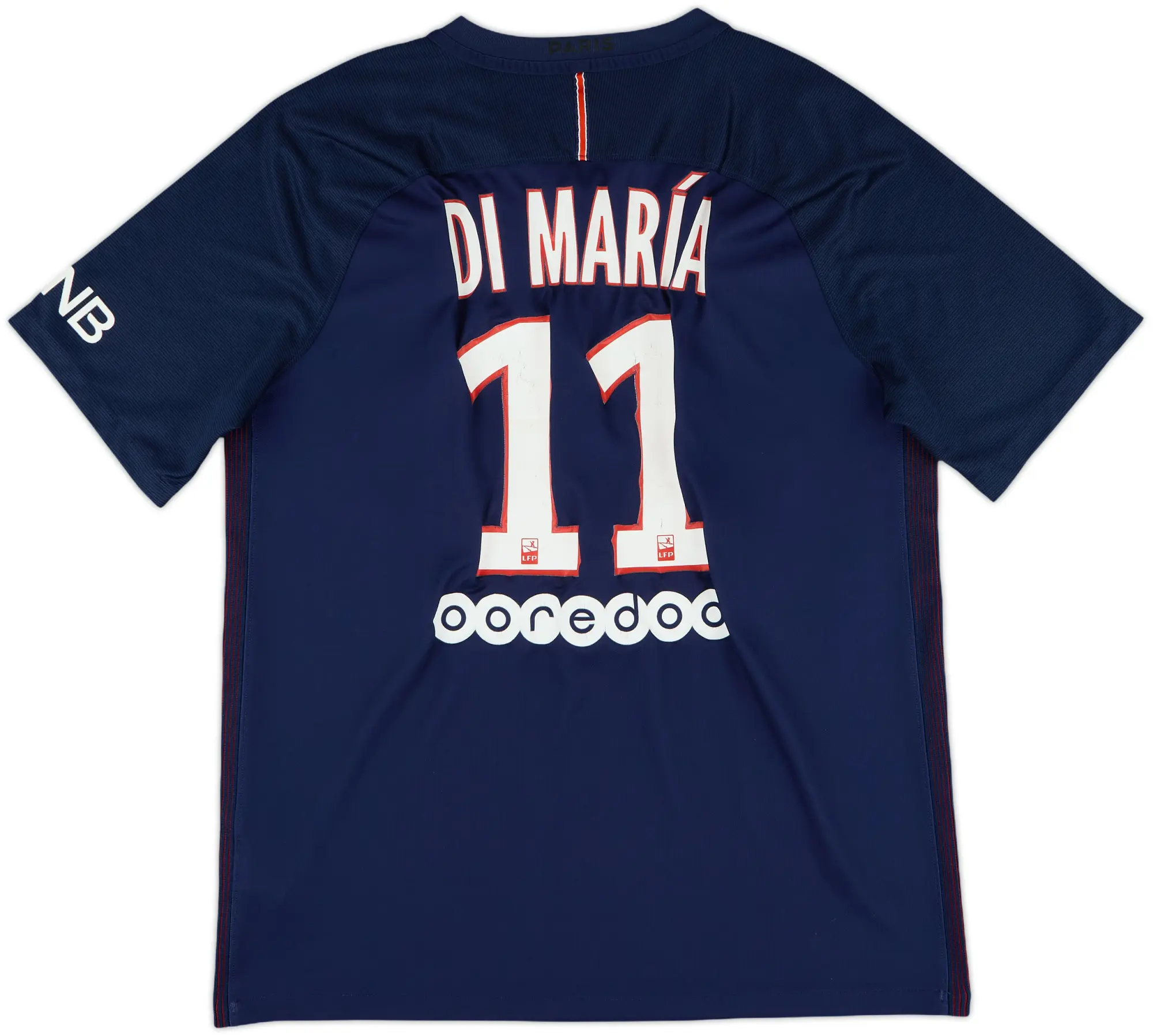 2016-17 Paris Saint-Germain Home Shirt Di Maria #11 - 5/10 - (L)