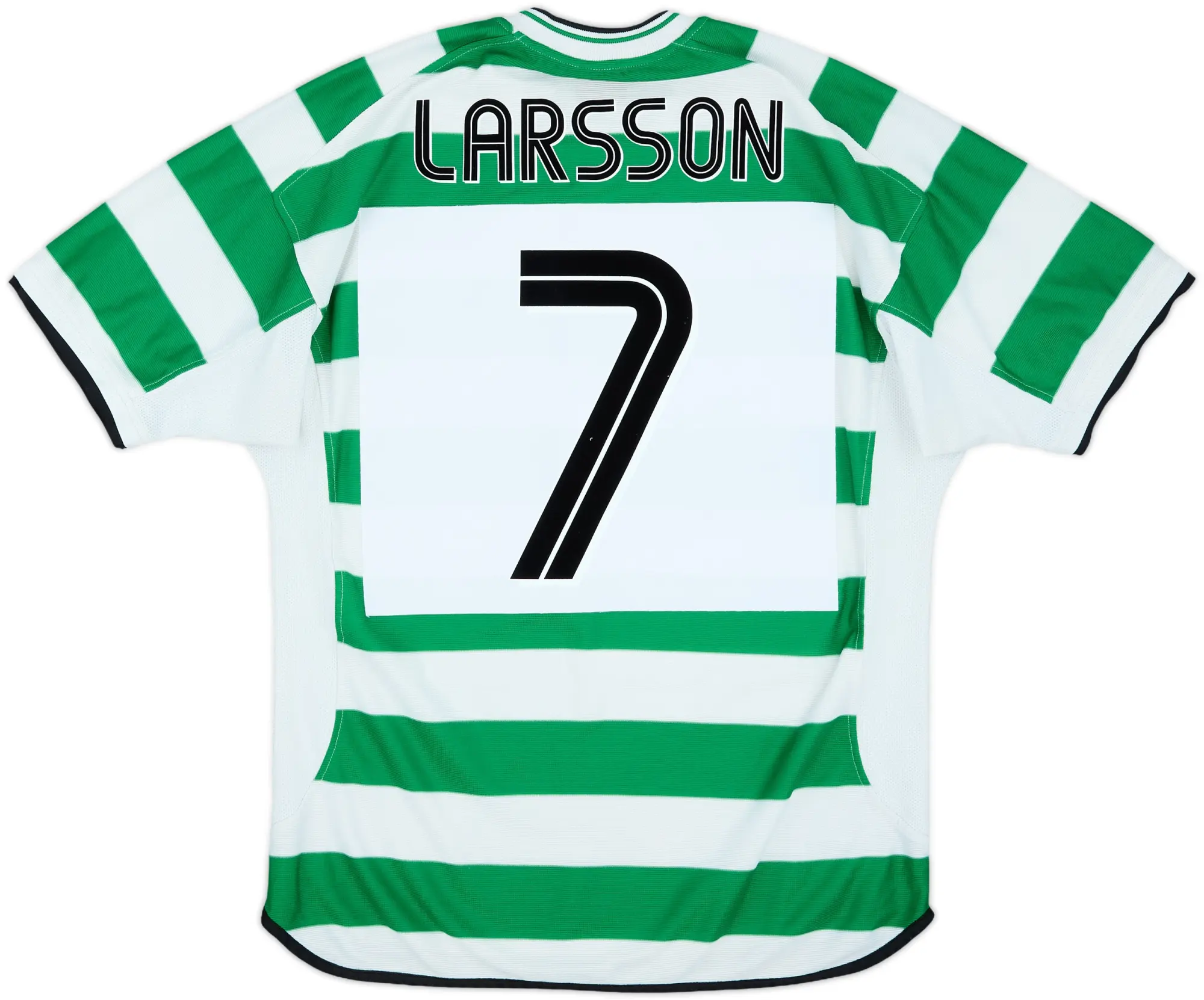 2001-03 Celtic Home Shirt Larsson #7 - 5/10 - (L)