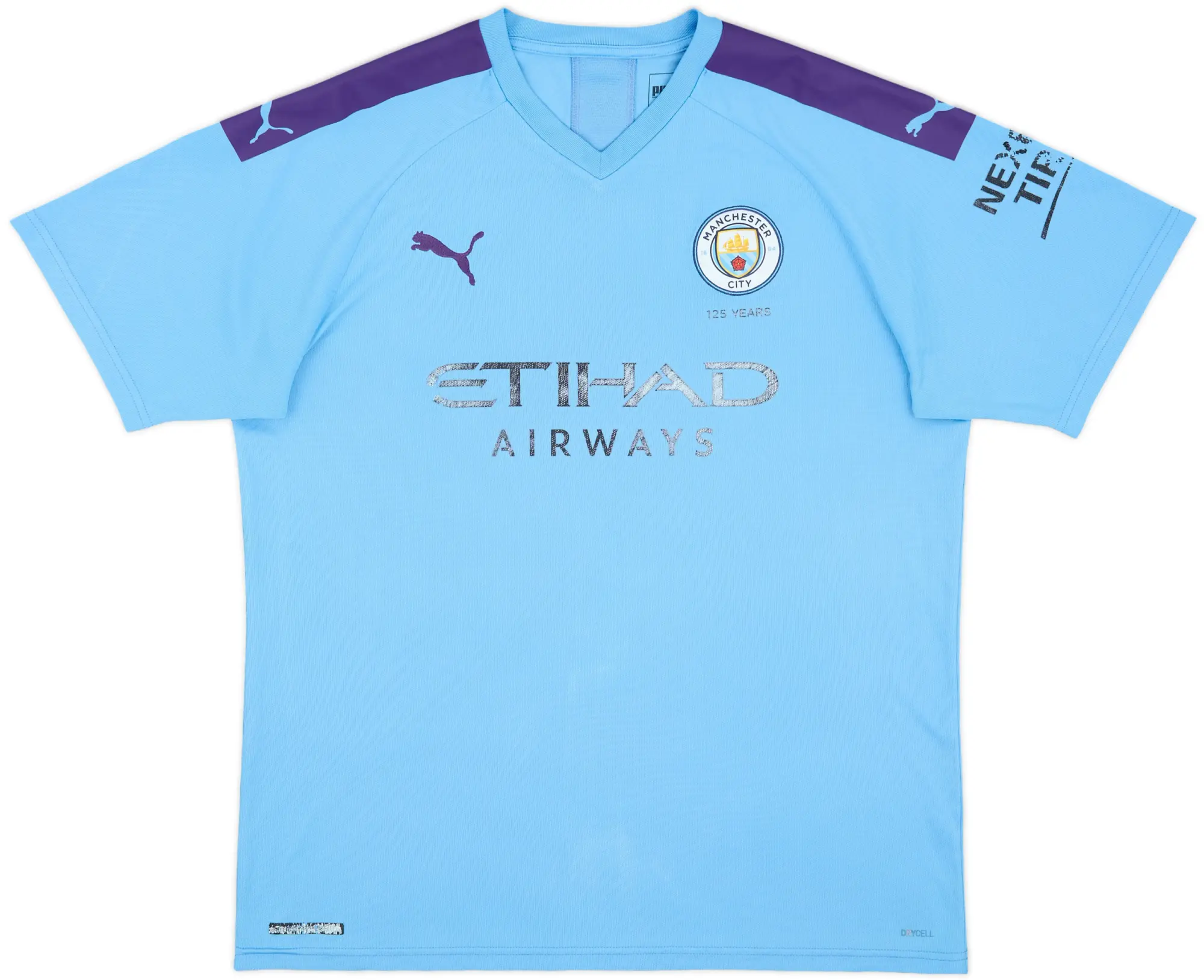 2019-20 Manchester City Home Shirt - 4/10 - (XL)