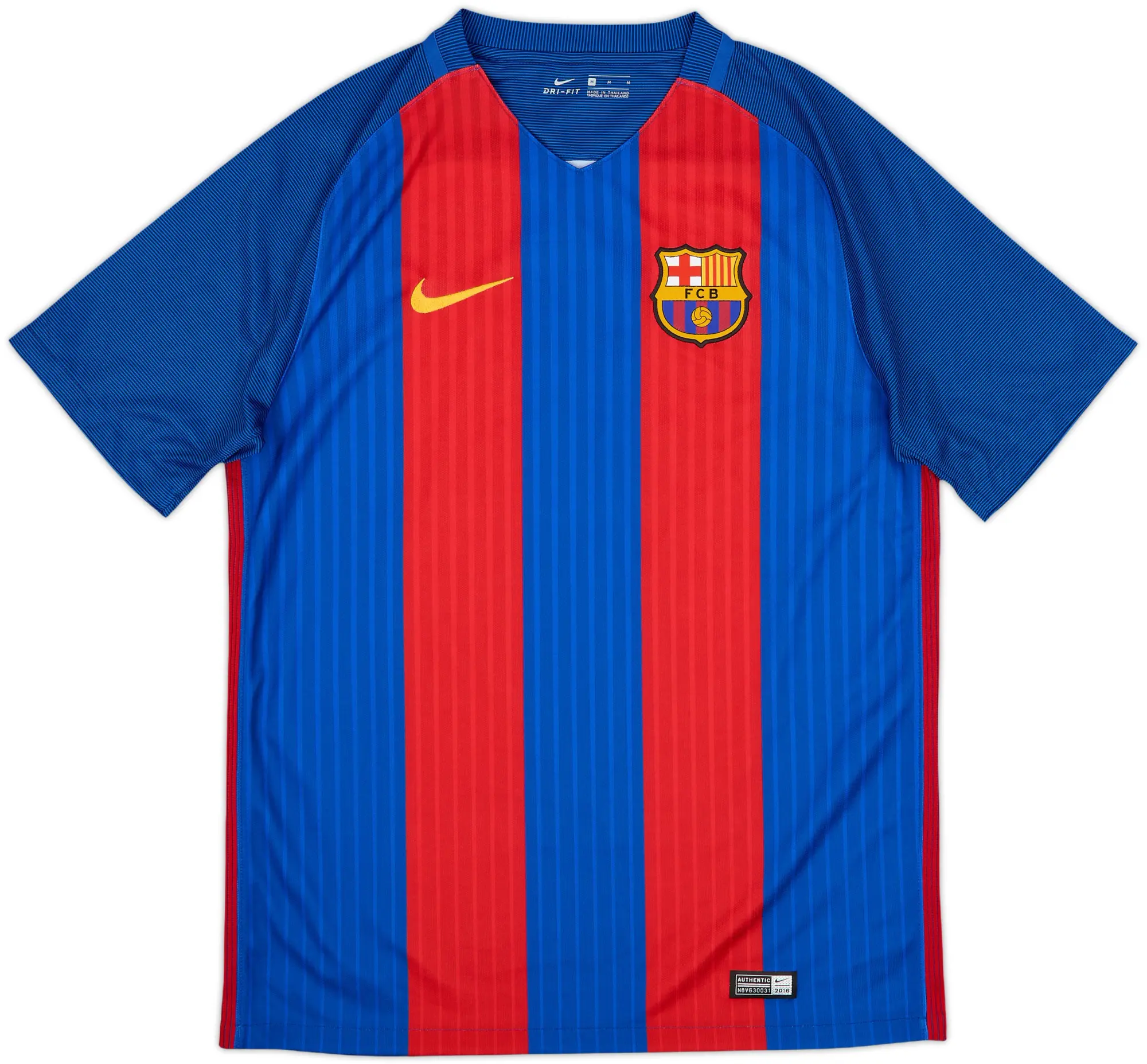 2016-17 Barcelona Youth Issue Home Shirt #16 - 10/10 - (M)