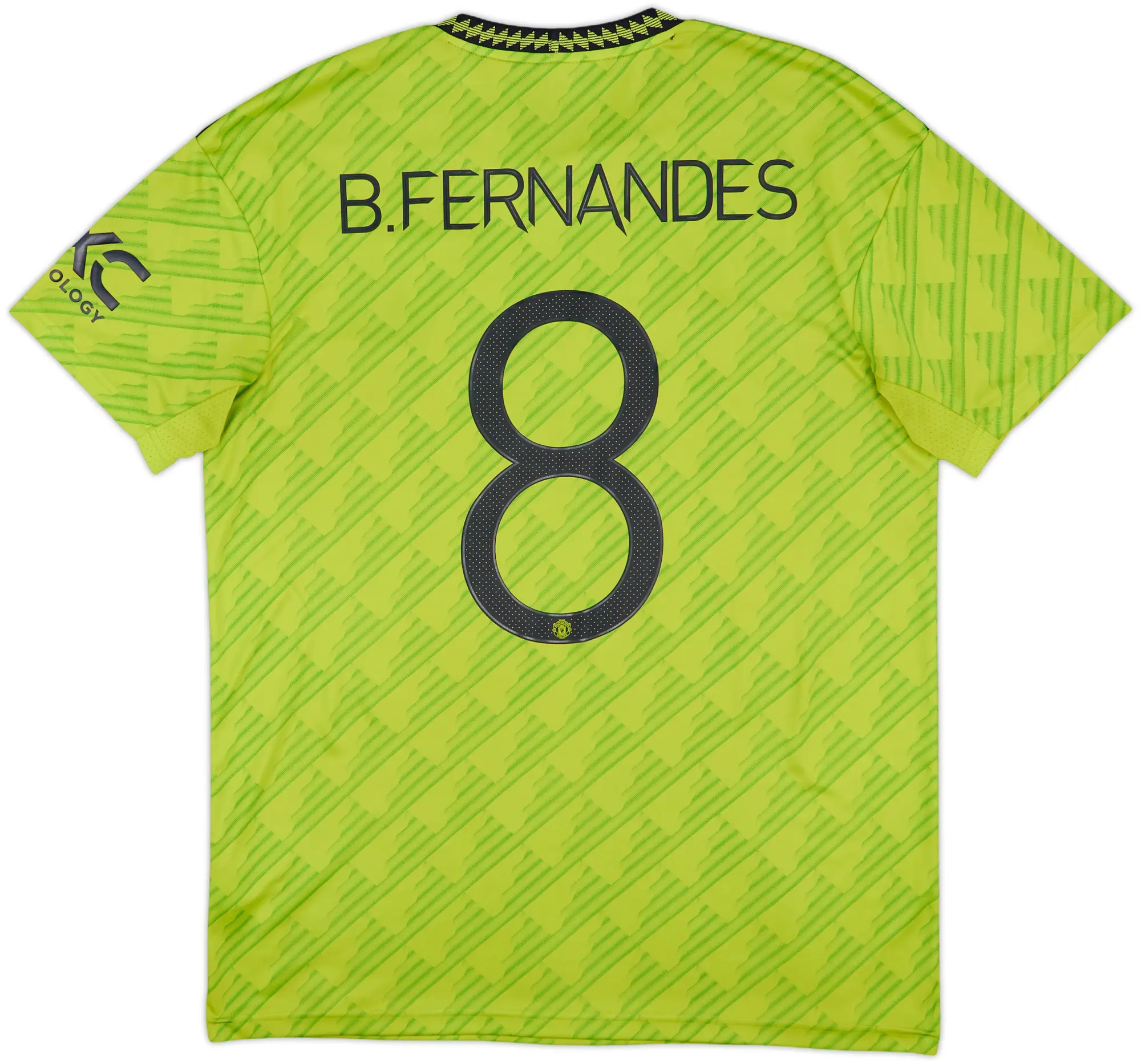 2022-23 Manchester United Third Shirt B.Fernandes #8 - 8/10 - (L)