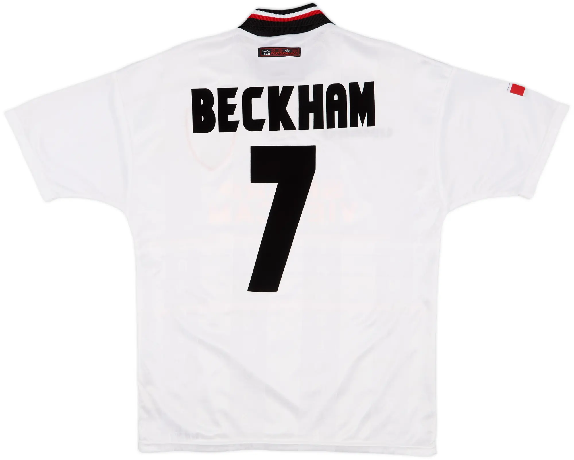 1997-99 Manchester United Away Shirt Beckham #7 - 10/10 - (M)