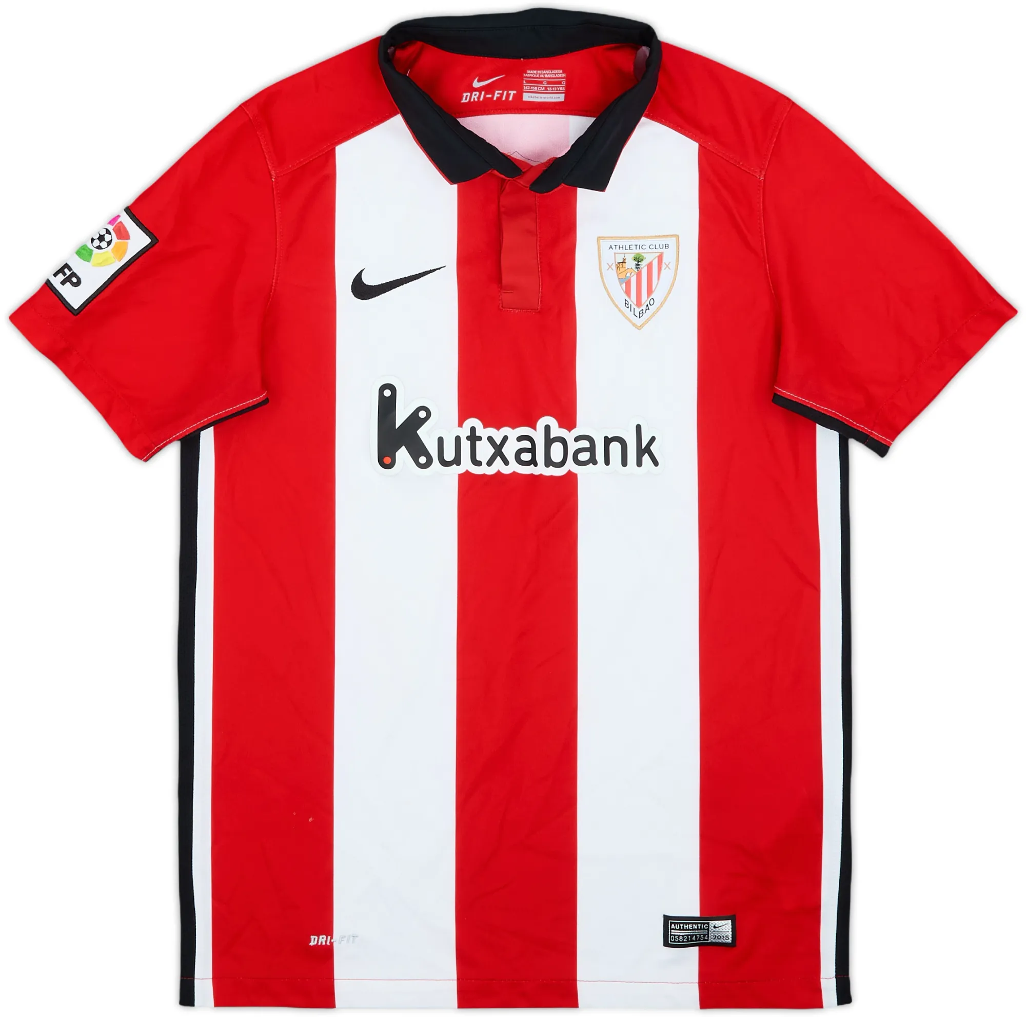 Nike Athletic Bilbao Boys SS Home Shirt 2015/16