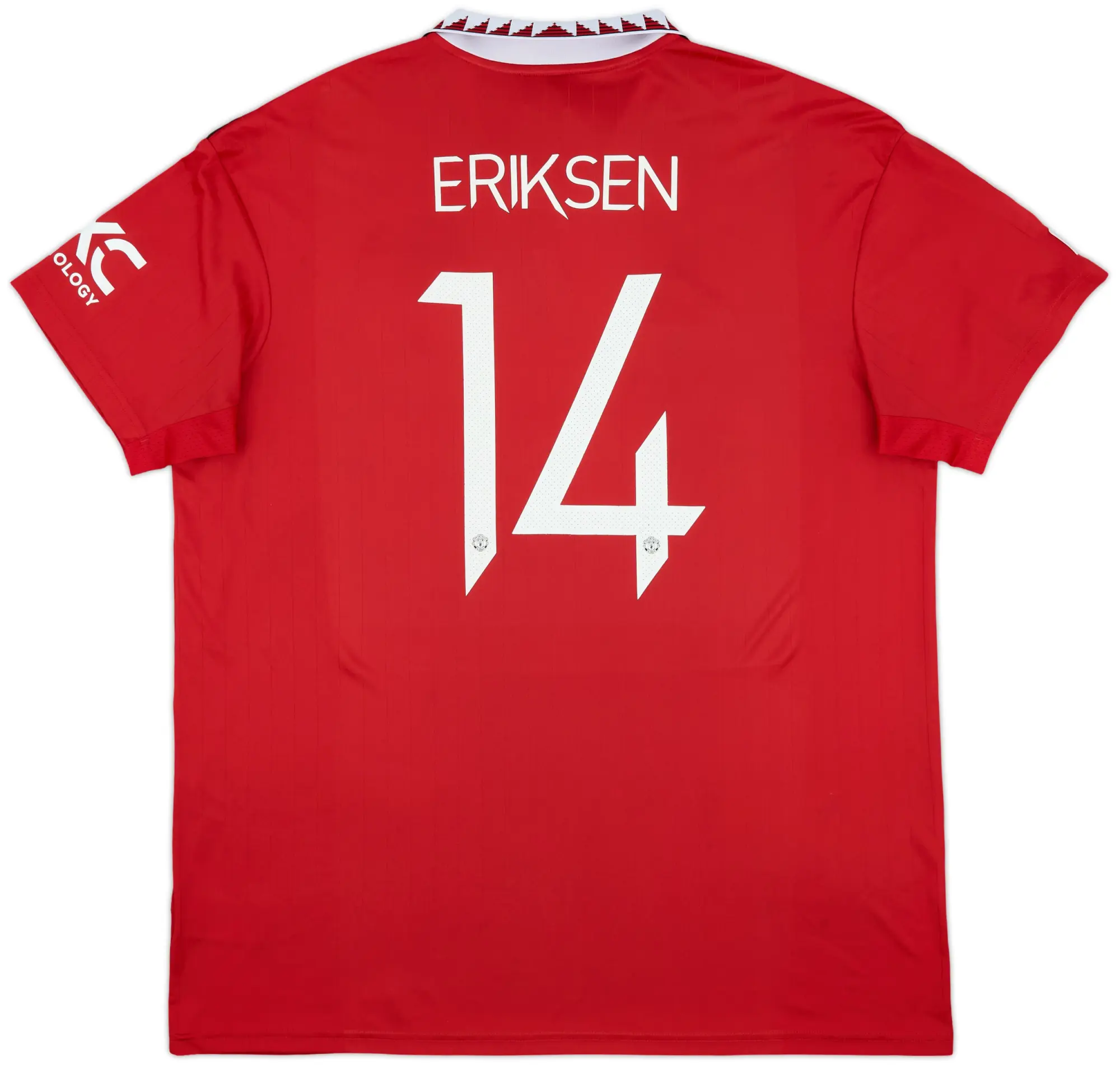 2022-23 Manchester United Home Shirt Eriksen #14 - 7/10 - (XXL)
