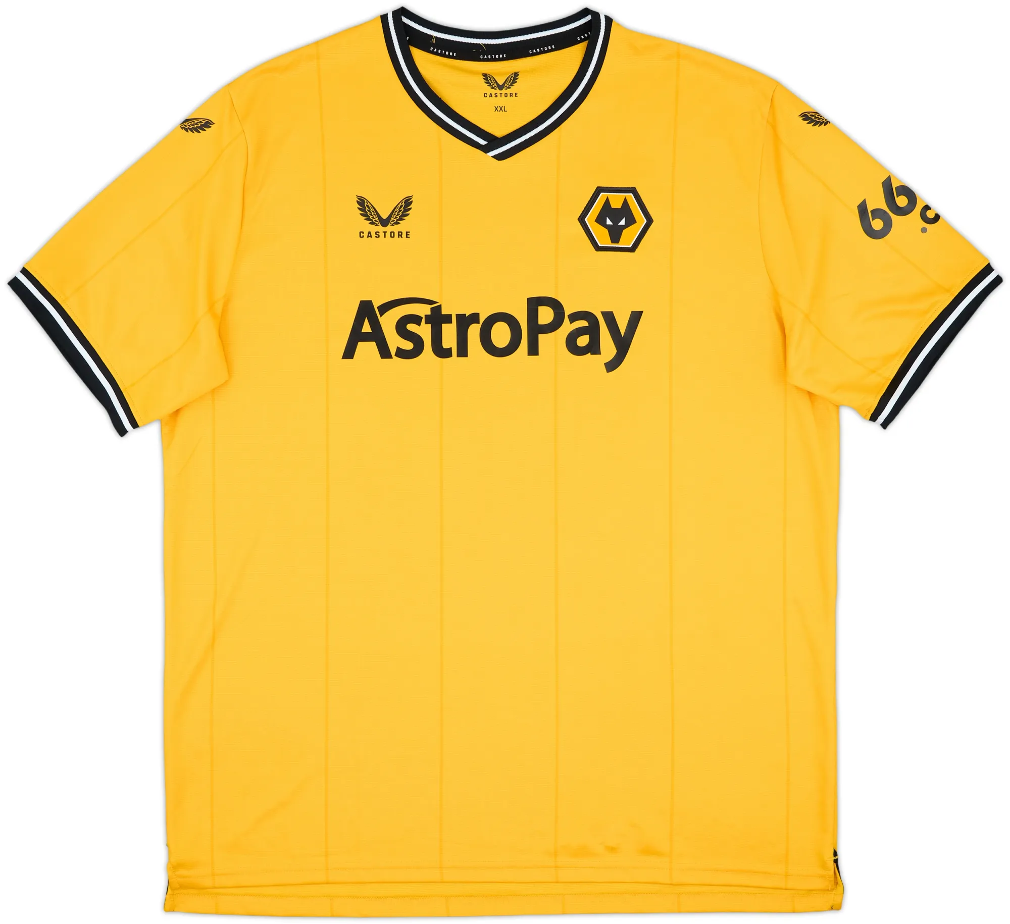 Castore Wolverhampton Wanderers Mens SS Home Shirt 2023/24