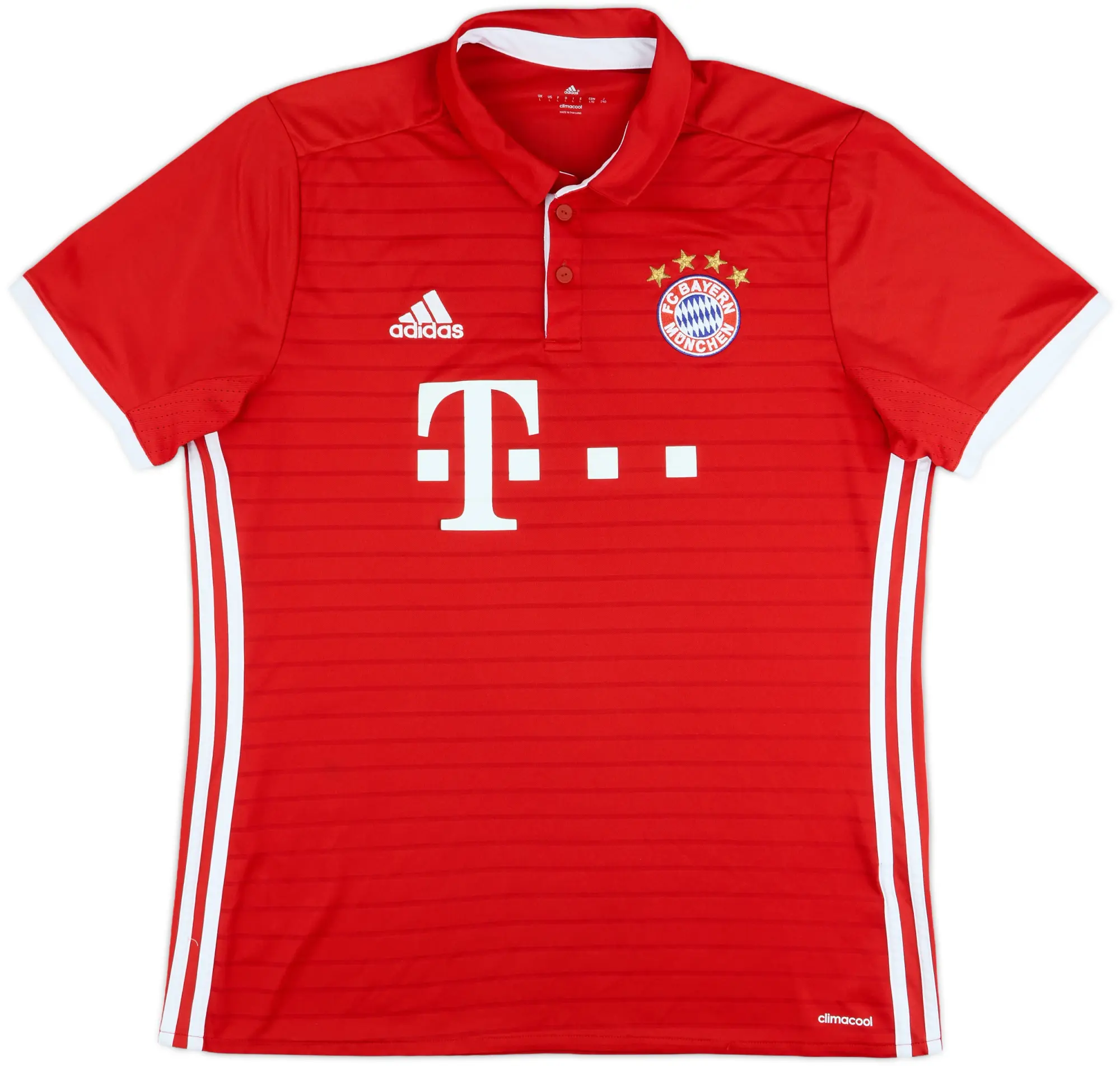 adidas Bayern Munich Mens SS Home Shirt 2016/17