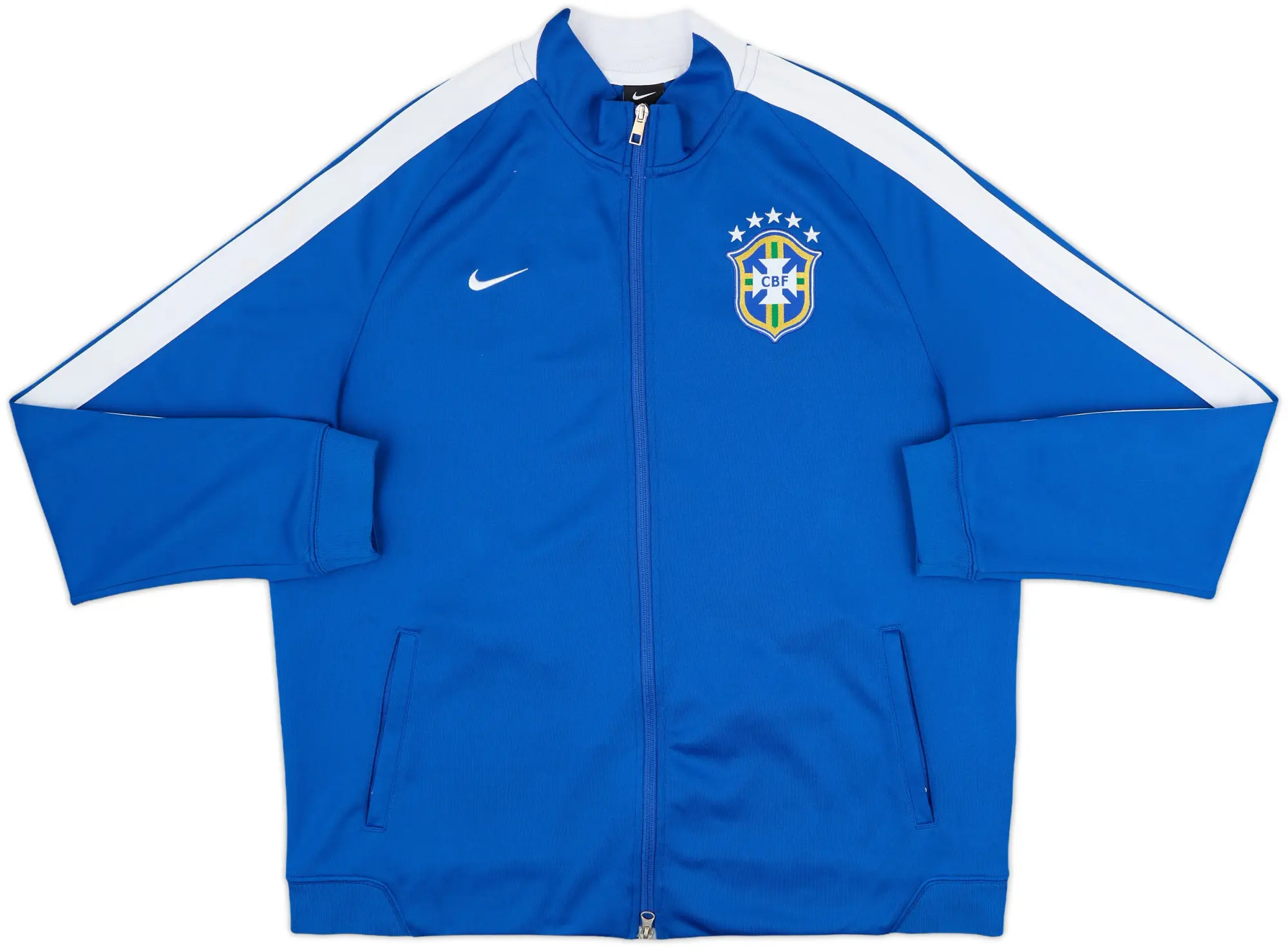 2014-15 Brazil Nike Track Jacket - 8/10 - (XXL)