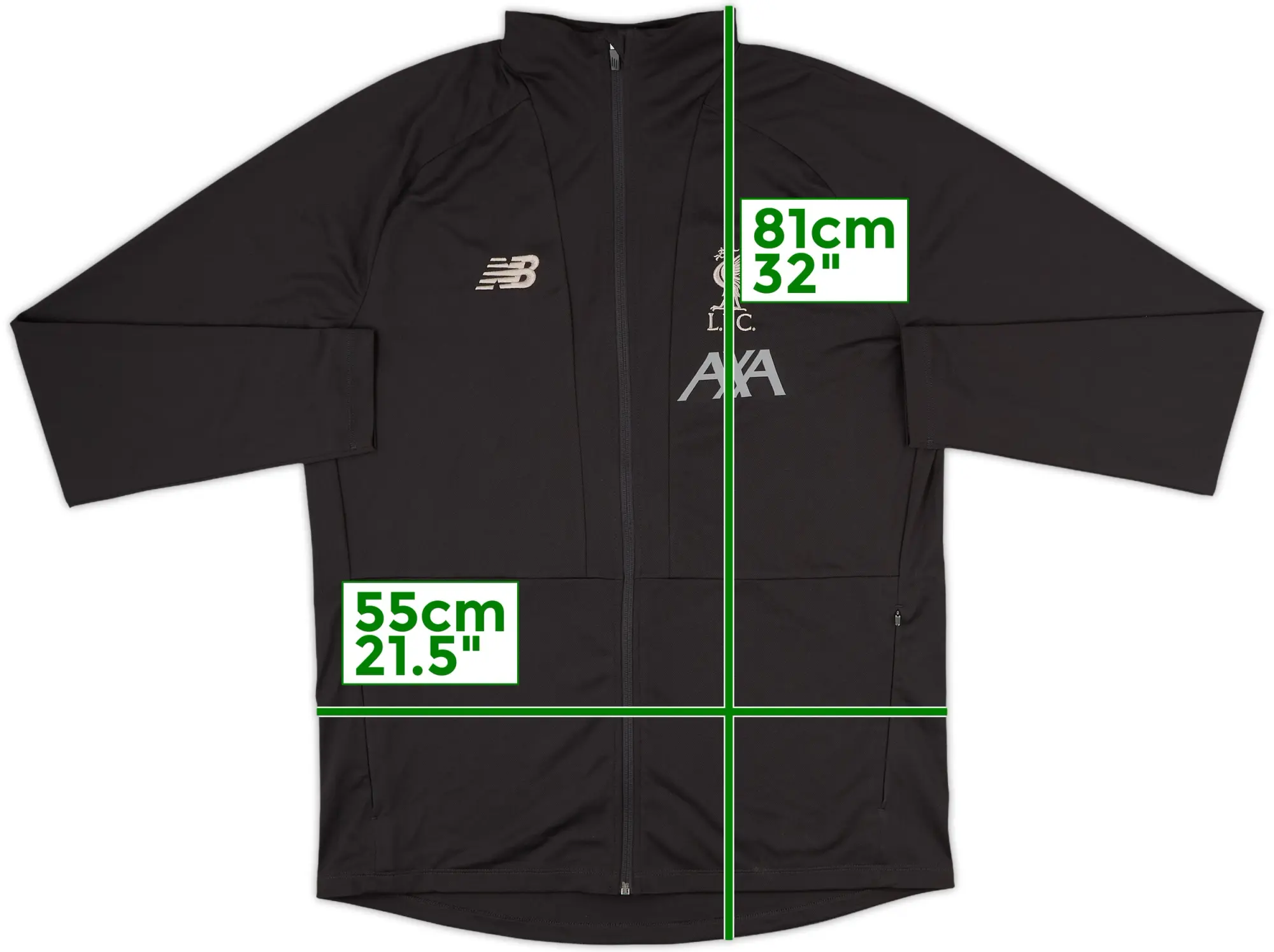 2019-20 Liverpool New Balance Track Jacket - 8/10 - (XL)